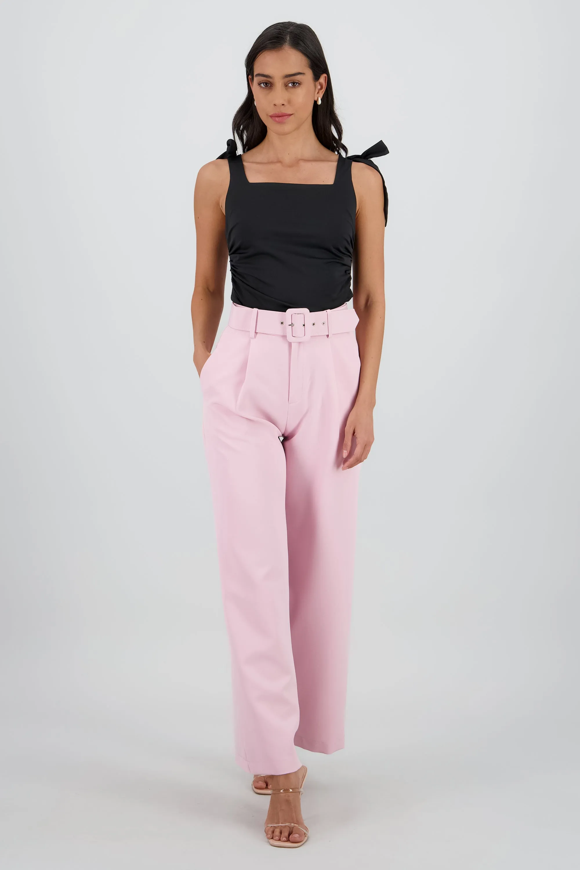 Pantalon Liso Cinturon sold by Shasa