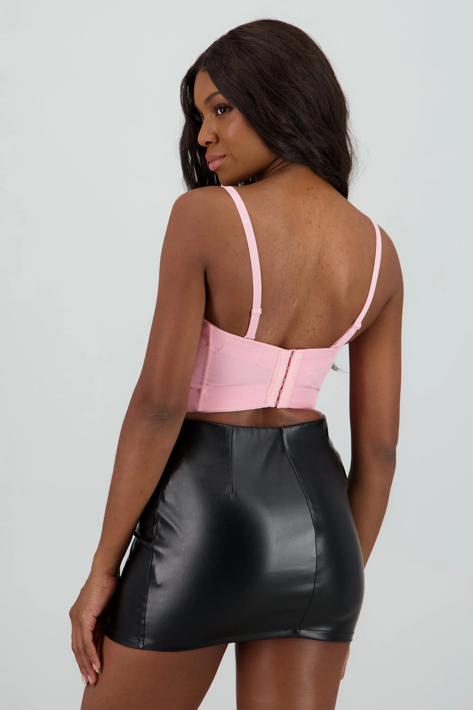 Corset copa plizada tela suave sold by Shasa product image thumbnail 4