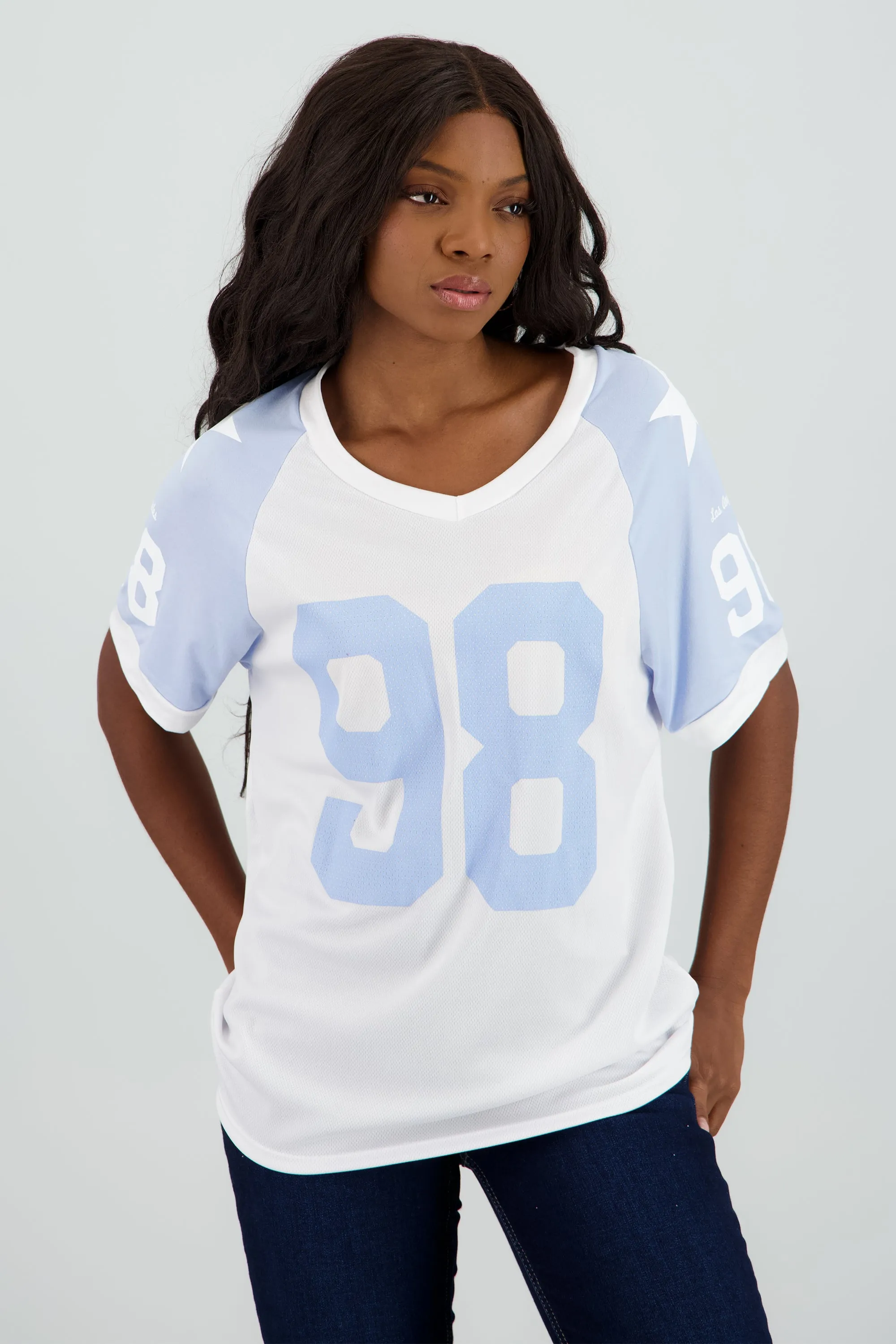 Playera oversized numero contraste sold by Shasa product image thumbnail 2