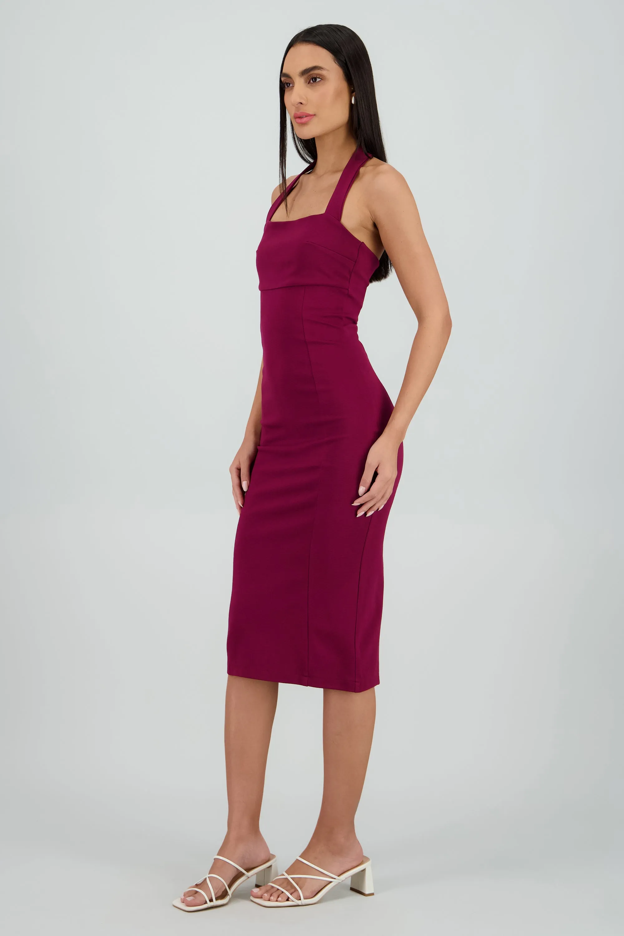 Vestido halter bodycon midi sold by Shasa product image thumbnail 3