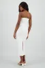 Vestido maxi strapless drapeado hypsters sold by Shasa