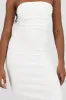 Vestido maxi strapless drapeado hypsters sold by Shasa
