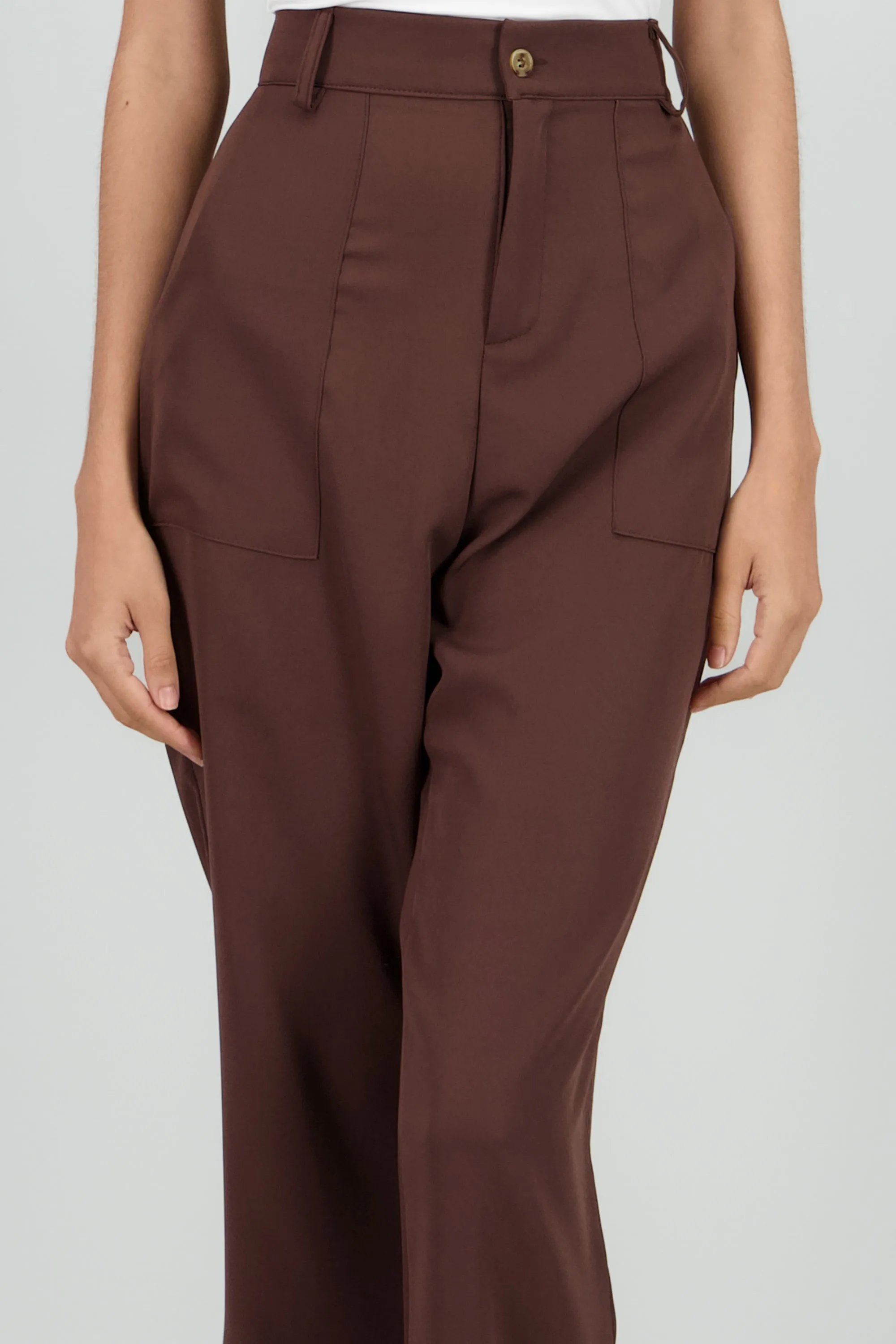 Pantalón Cintura Alta Capri Bolsas sold by Shasa product image thumbnail 5