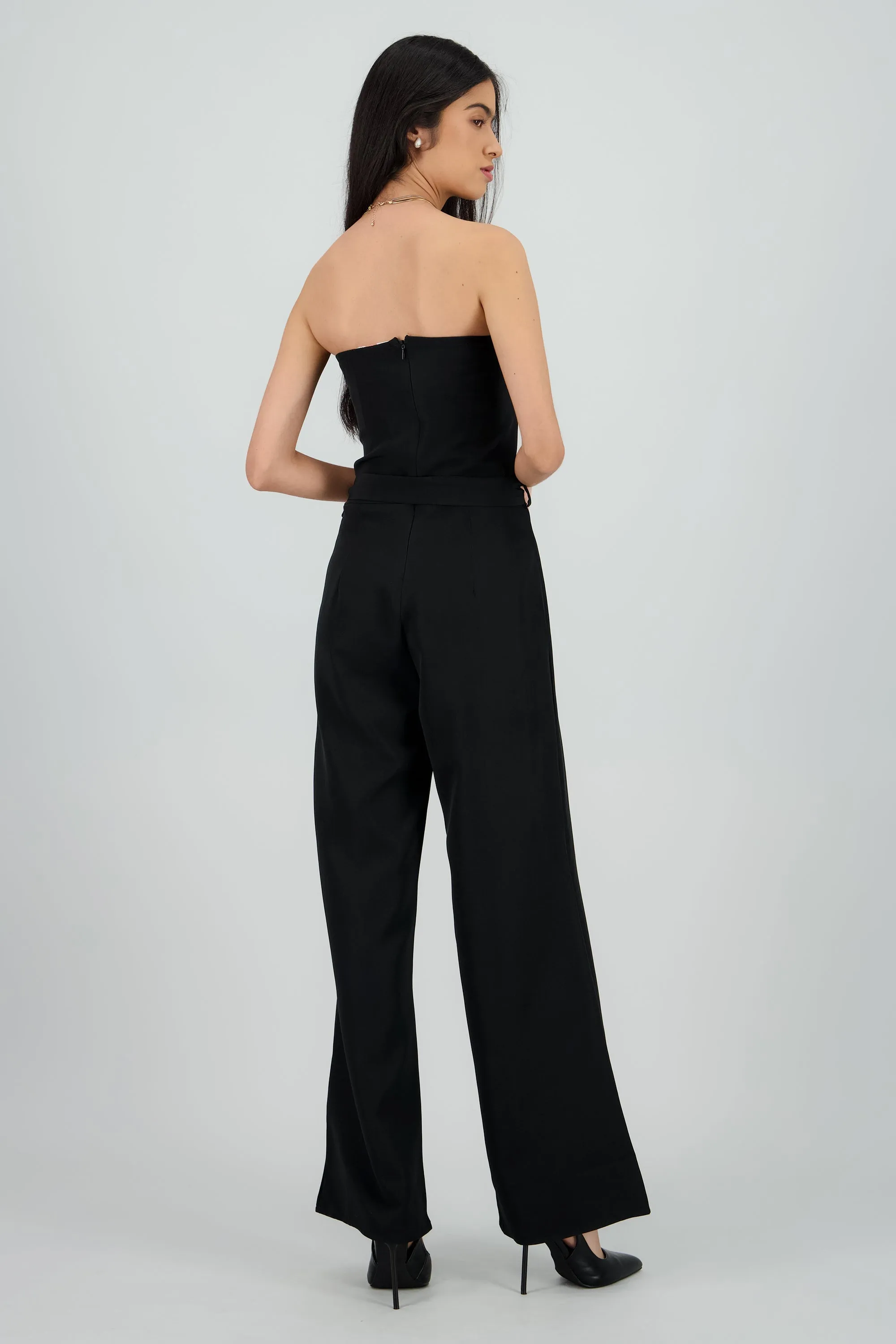 Jumpsuit wide leg strapless sold by Shasa product image thumbnail 4