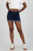 Short denim cinco bolsas con dobladillo sold by Shasa