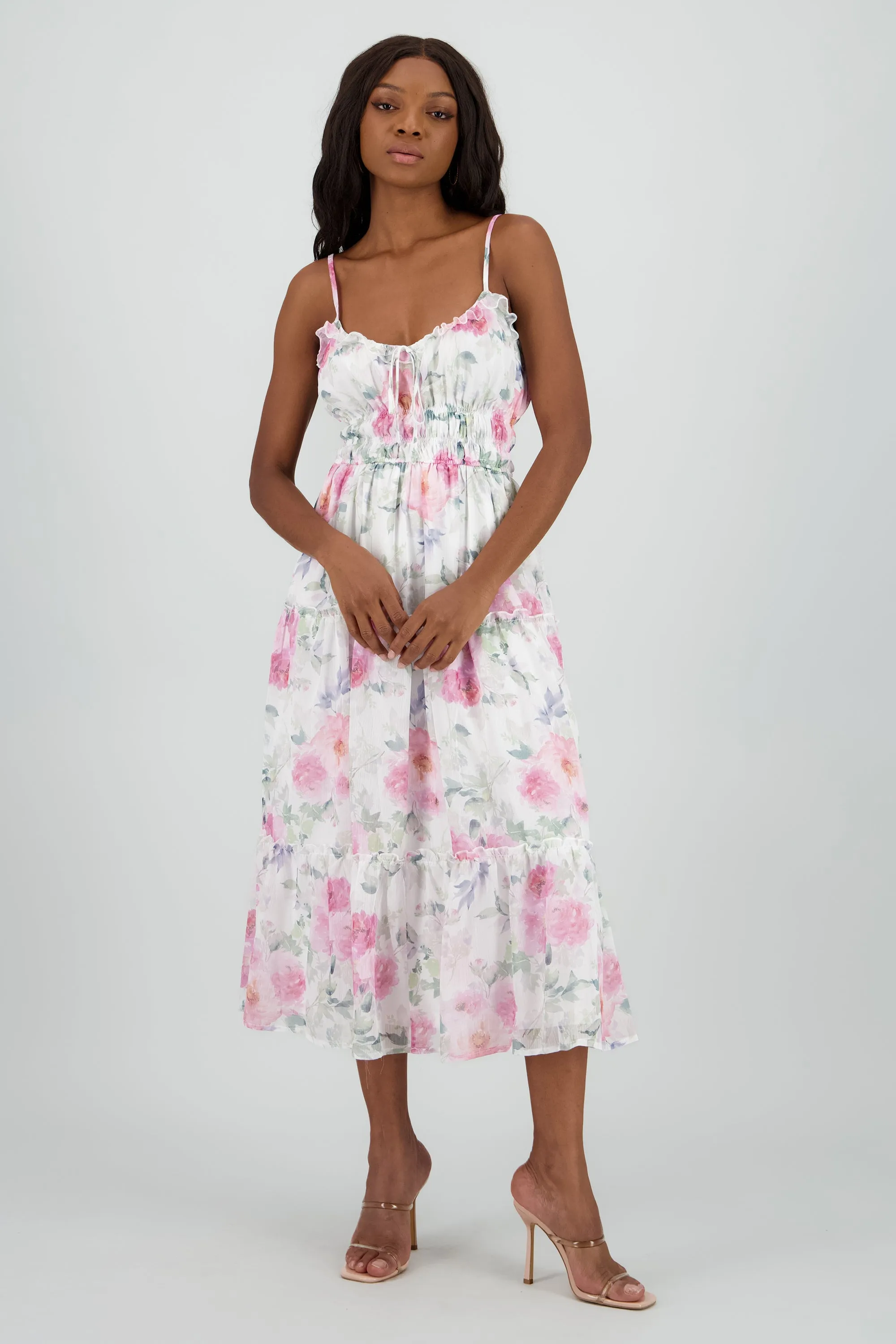 Vestido maxi flores sold by Shasa product image thumbnail 2