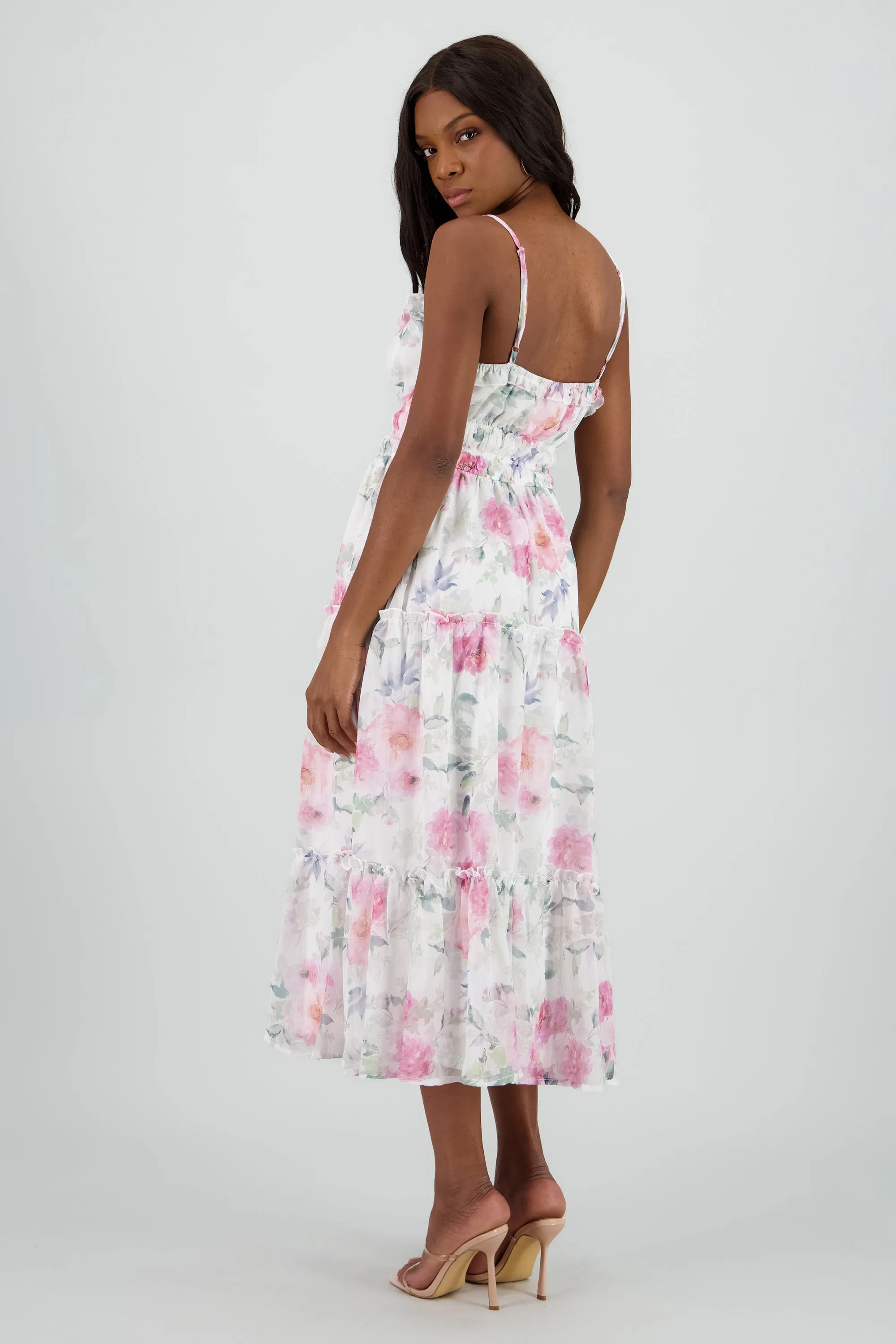 Vestido maxi flores sold by Shasa product image thumbnail 4