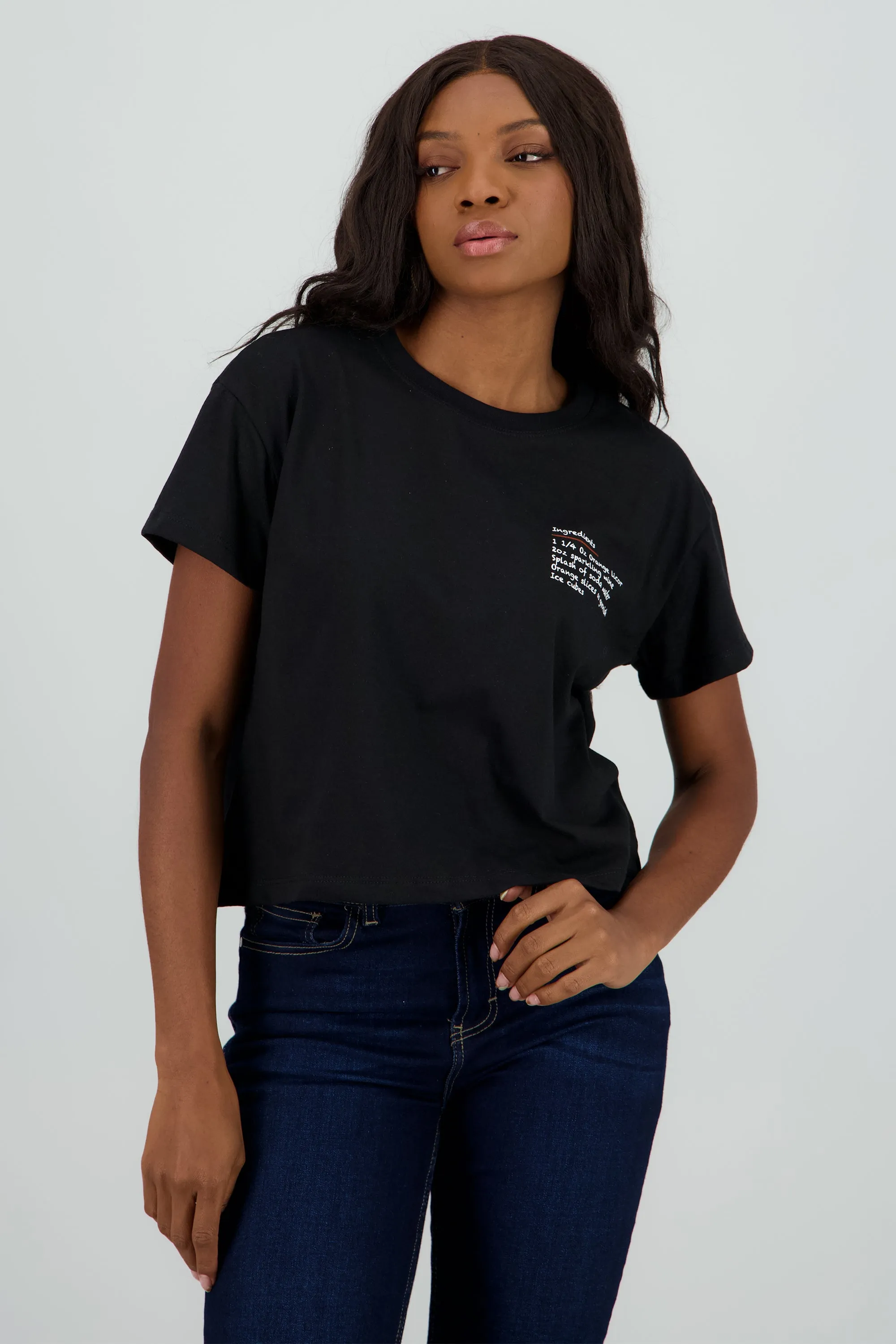 Playera boxy orange spritz sold by Shasa product image thumbnail 2