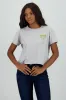 Playera boxy estampado matcha sold by Shasa