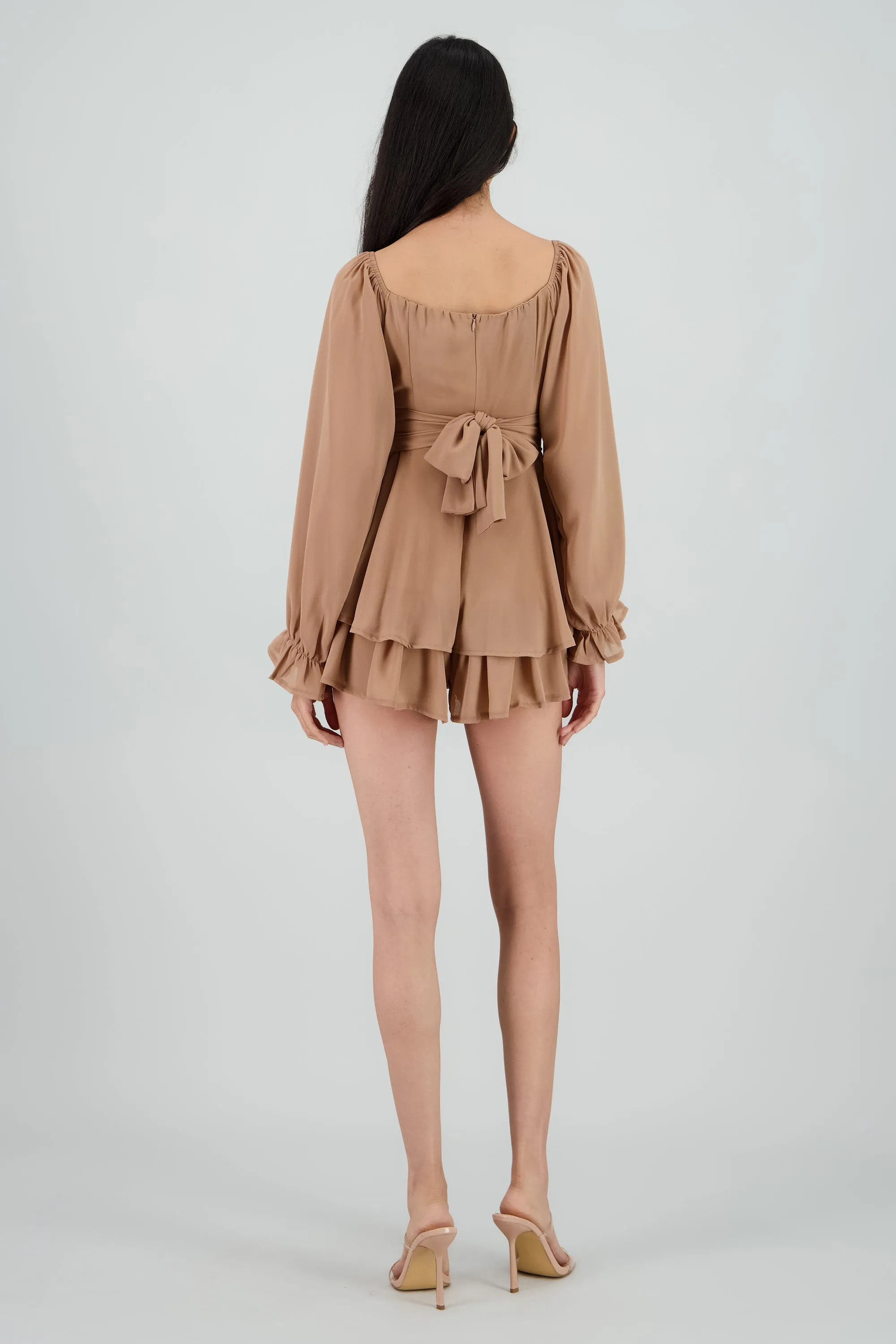 Romper mini manga larga mesh sold by Shasa product image thumbnail 4