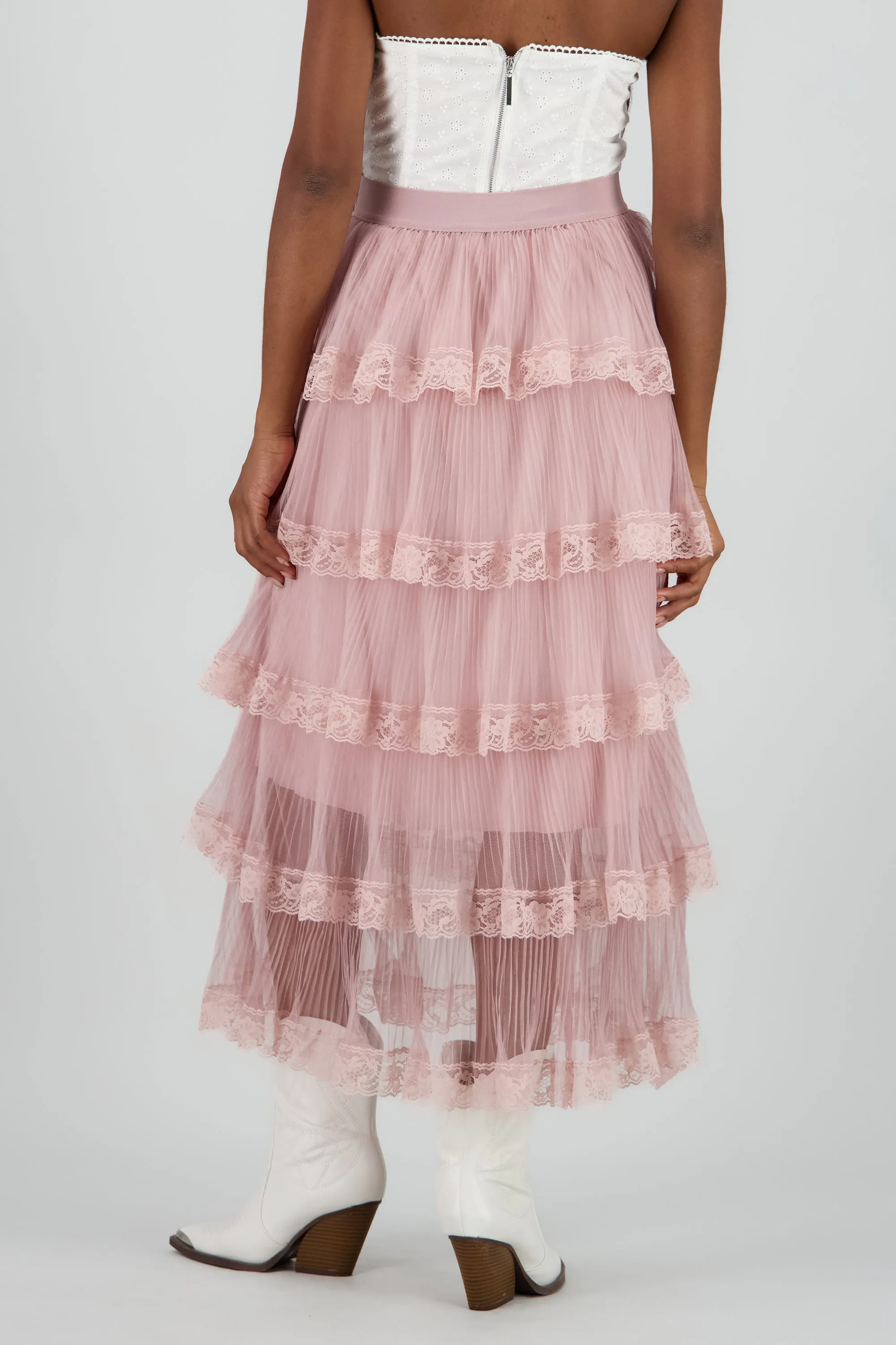 Falda midi olanes sold by Shasa product image thumbnail 4