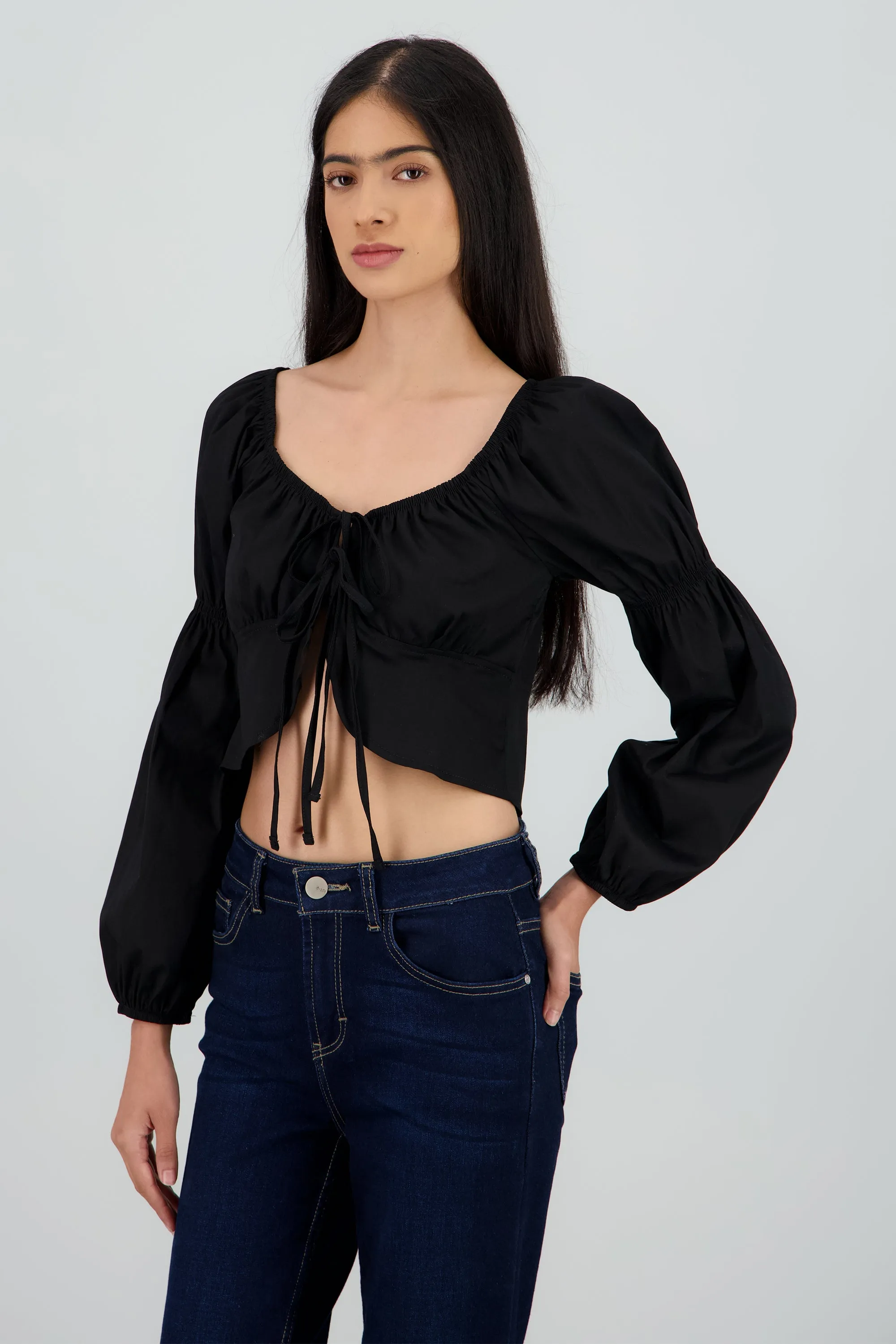 Top manga larga det frunces sold by Shasa product image thumbnail 3