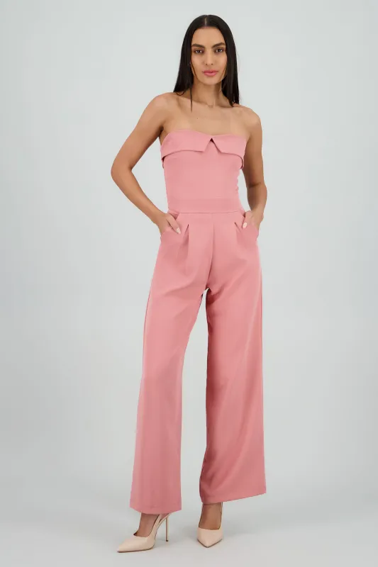 Jumpsuit strapless detalle dobles sold by Shasa