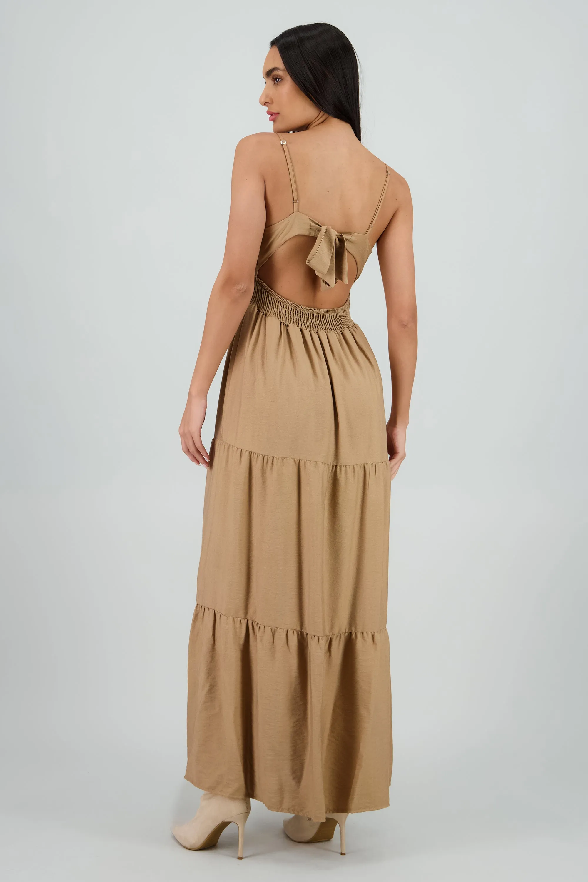 Vestido maxi con amarre en la espalda sold by Shasa product image thumbnail 4