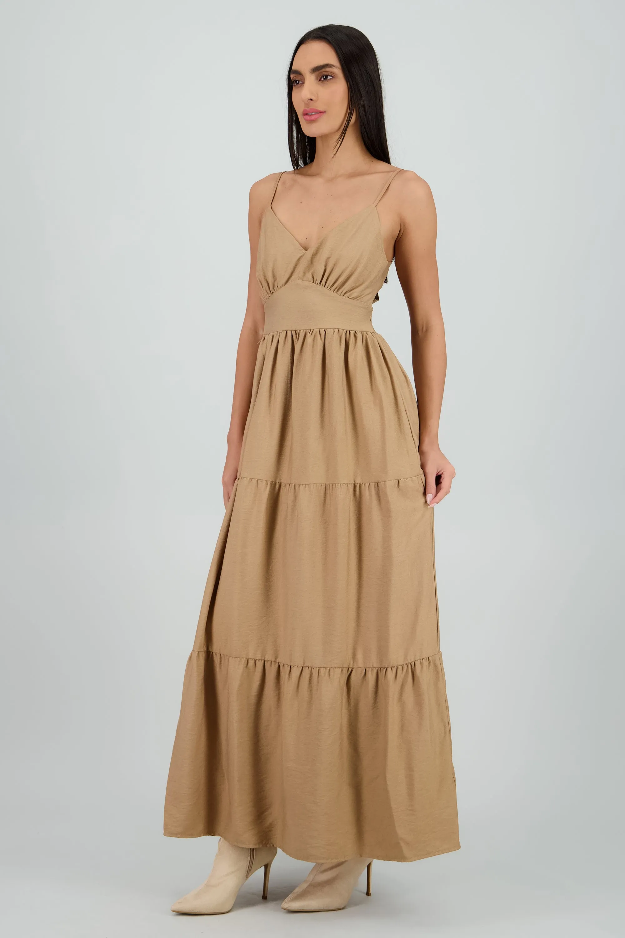 Vestido maxi con amarre en la espalda sold by Shasa product image thumbnail 3
