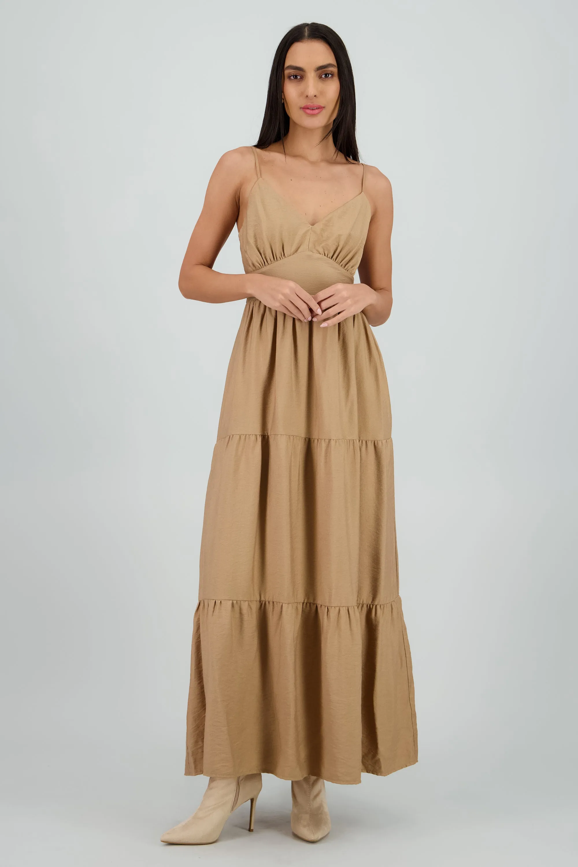 Vestido maxi con amarre en la espalda sold by Shasa product image thumbnail 2