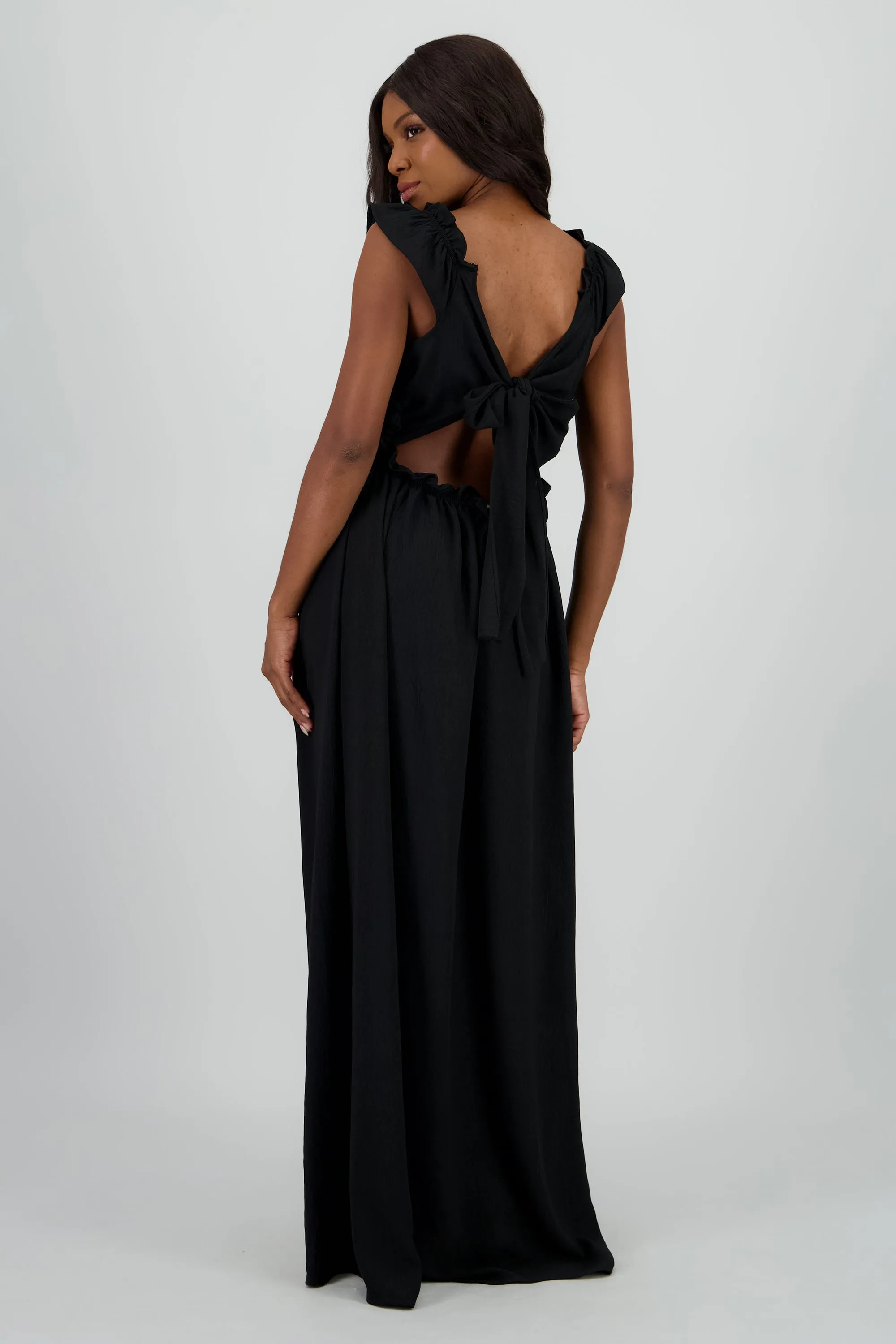 Vestido maxi escote en v det olanes sold by Shasa product image thumbnail 4