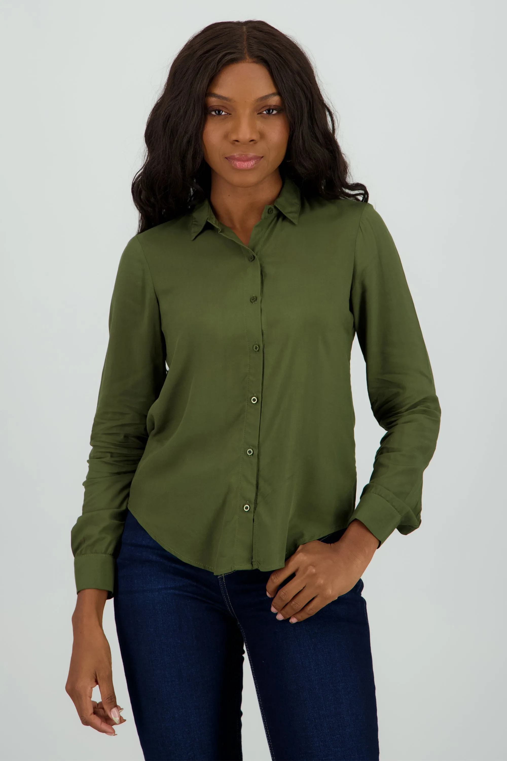 Camisa Manga Larga Lisa sold by Shasa