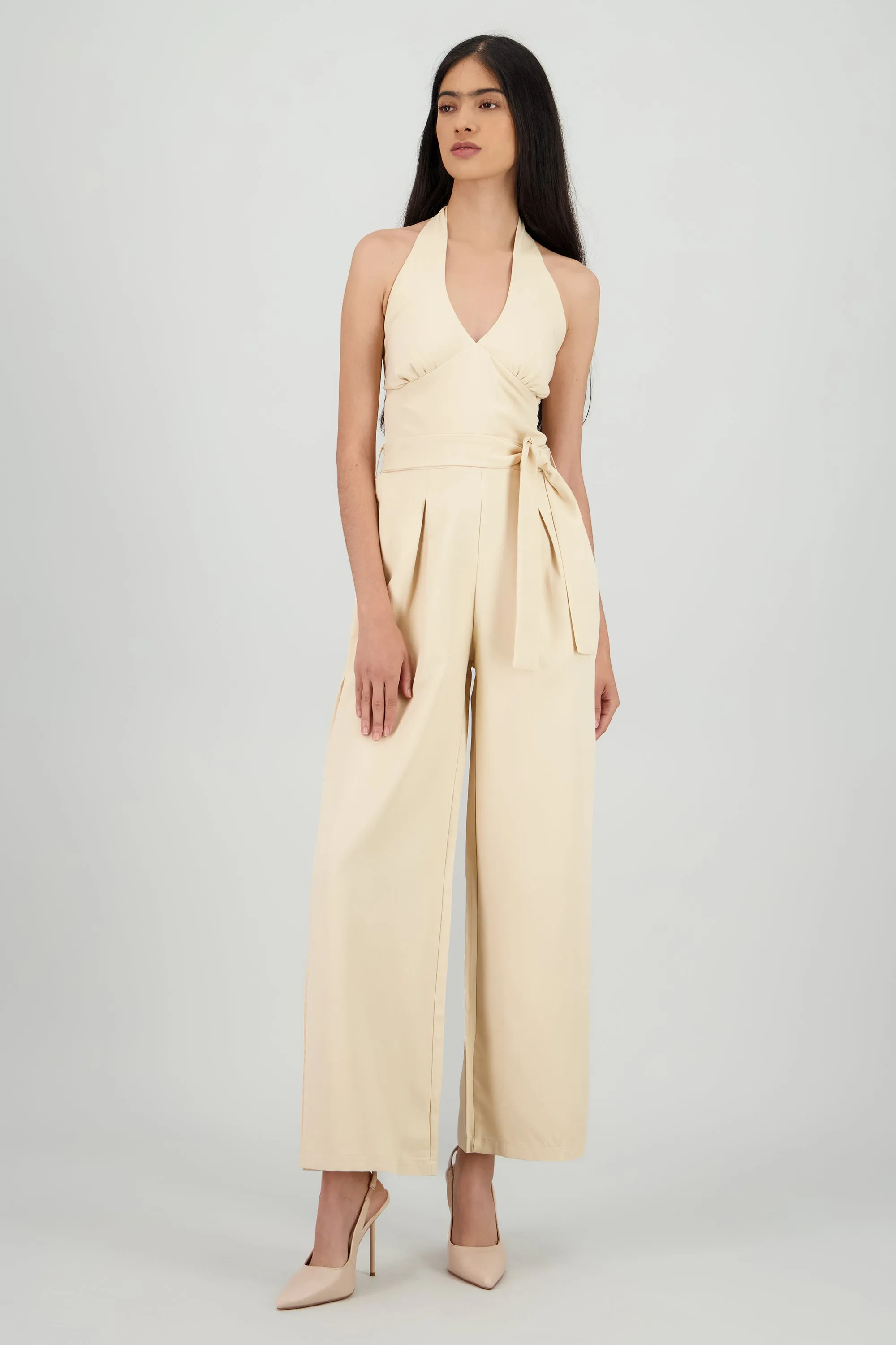 Jumpsuit de cuello halter liso sold by Shasa product image thumbnail 2
