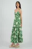 Maxi vestido estampado tropical sold by Shasa