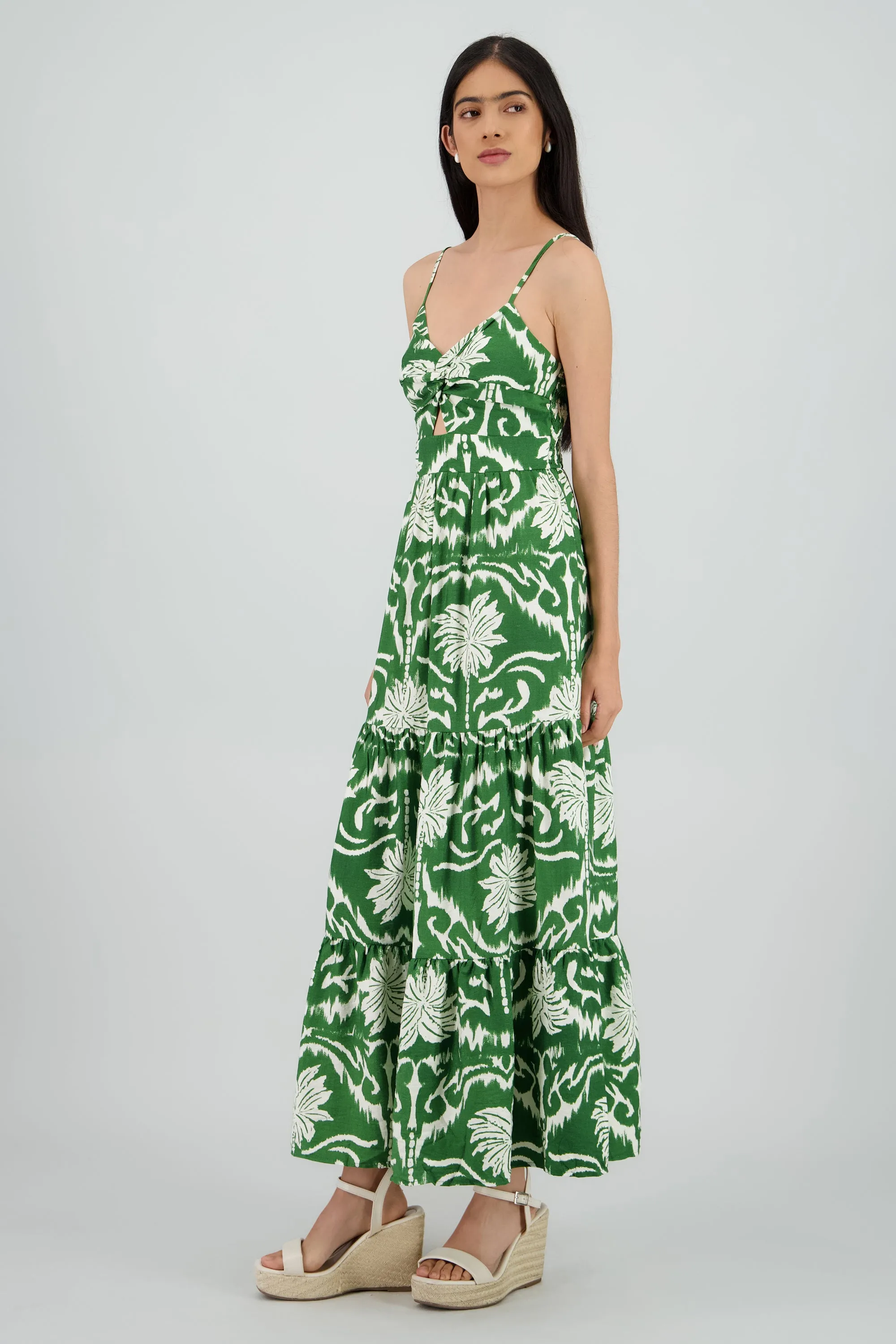 Maxi vestido estampado tropical sold by Shasa product image thumbnail 3