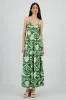 Maxi vestido estampado tropical sold by Shasa