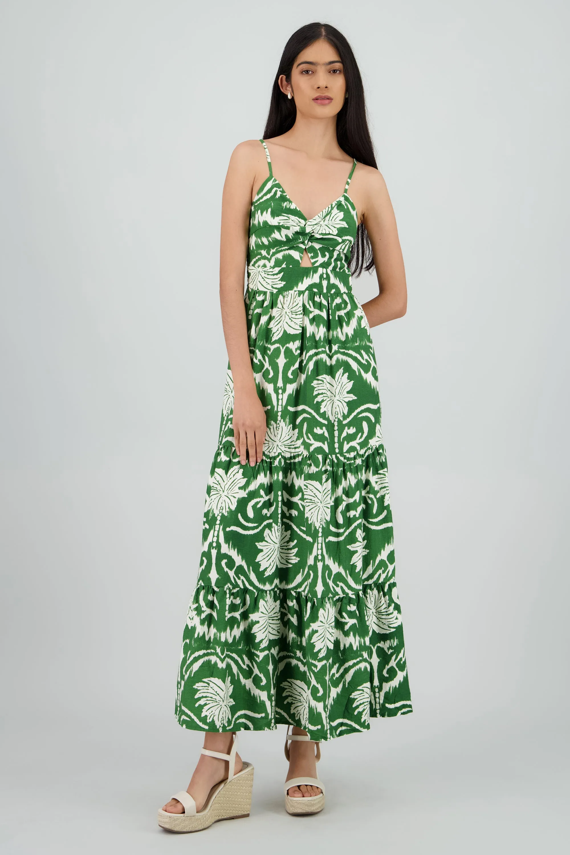 Maxi vestido estampado tropical sold by Shasa product image thumbnail 2