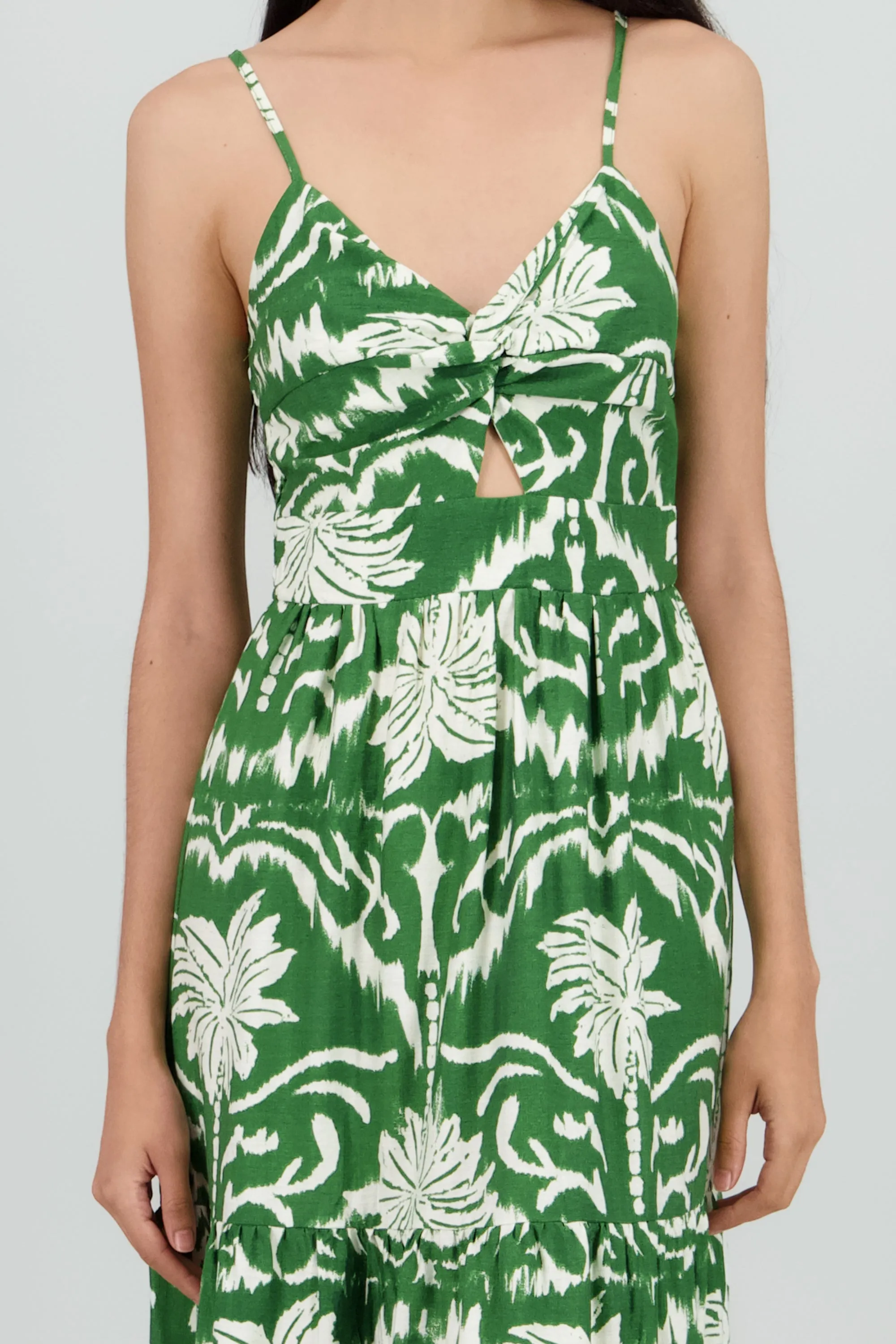 Maxi vestido estampado tropical sold by Shasa product image thumbnail 5