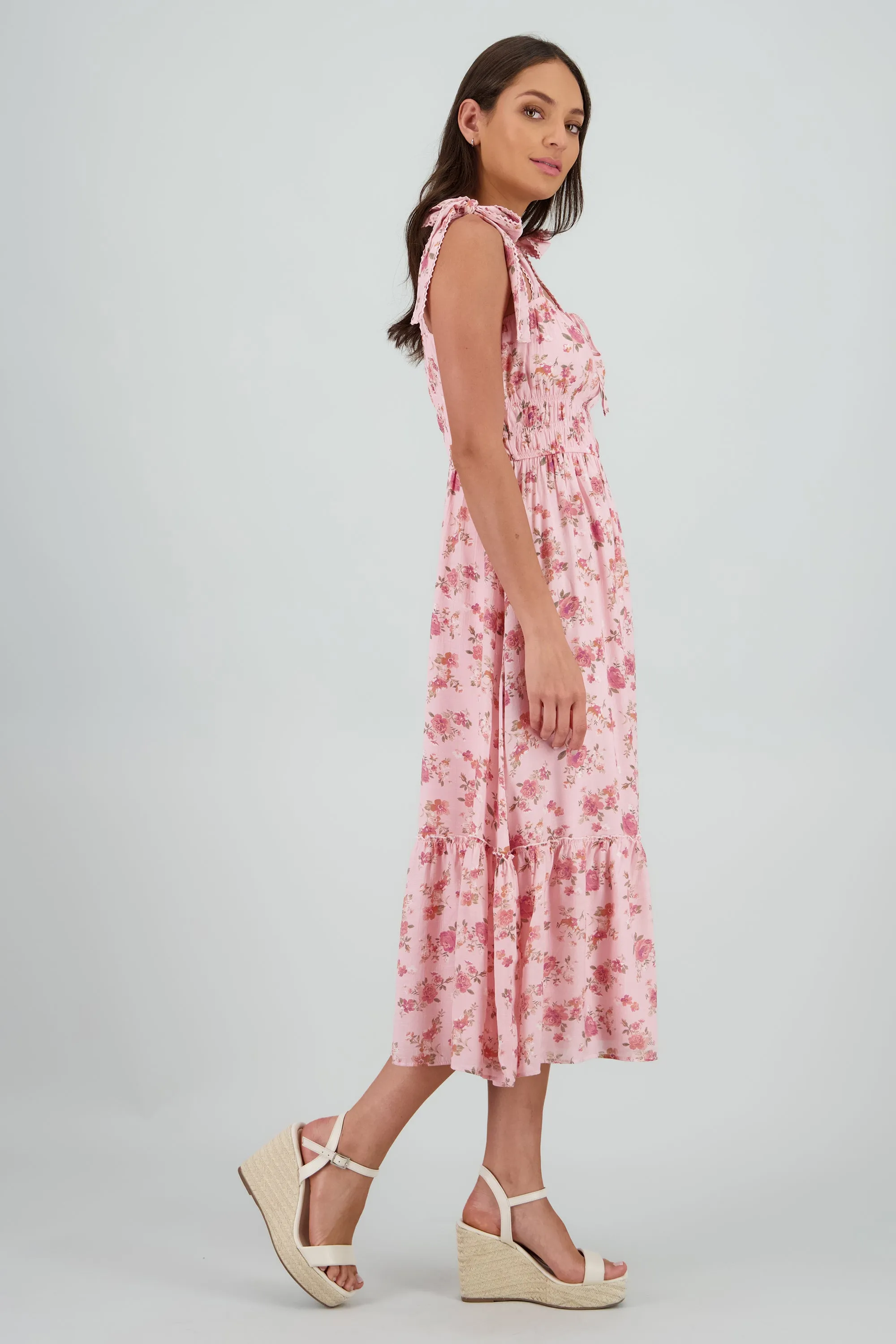 Vestido maxi cintura frunces sold by Shasa product image thumbnail 3