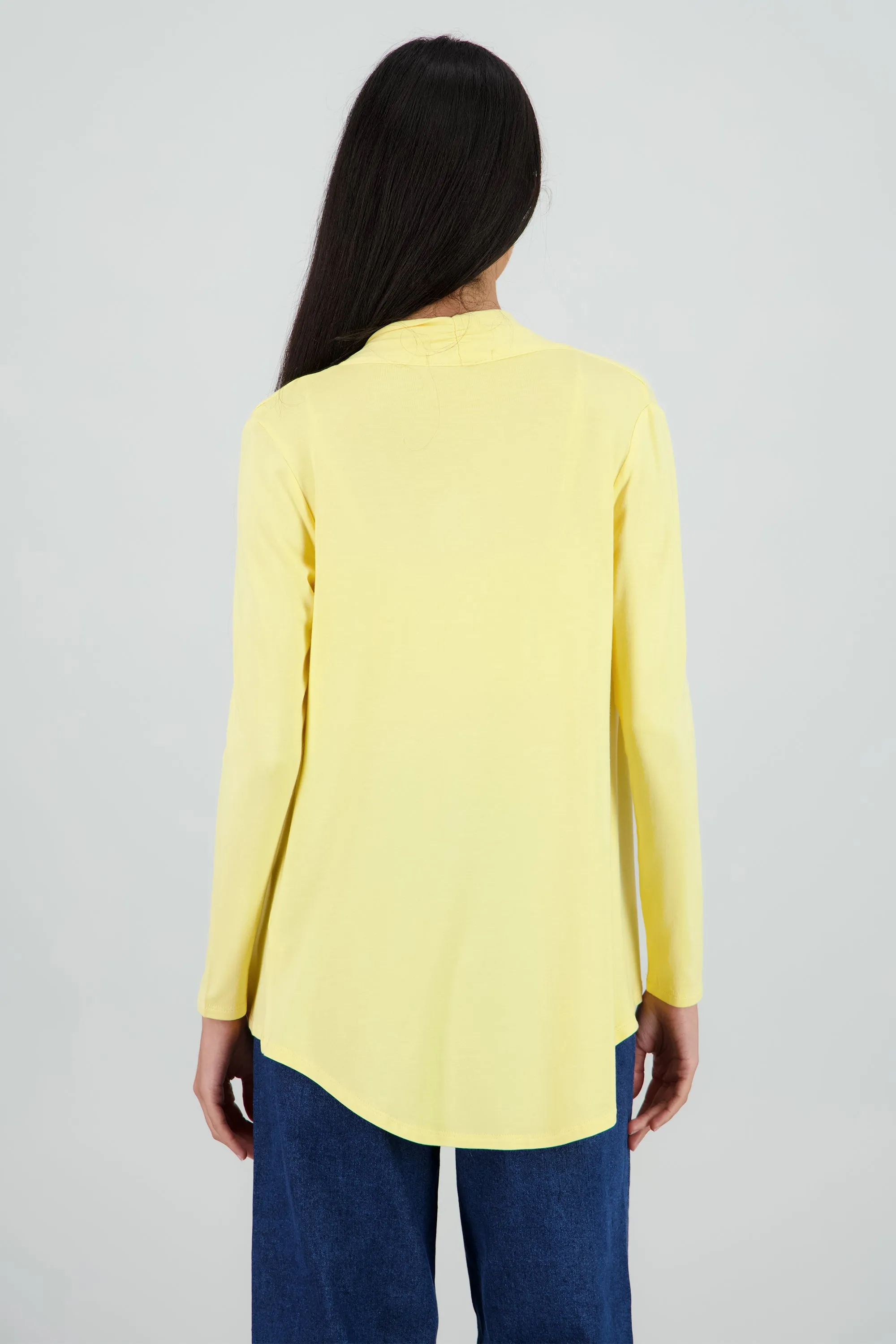 Cárdigan Corto Caída Cascada Manga Larga sold by Shasa product image thumbnail 4