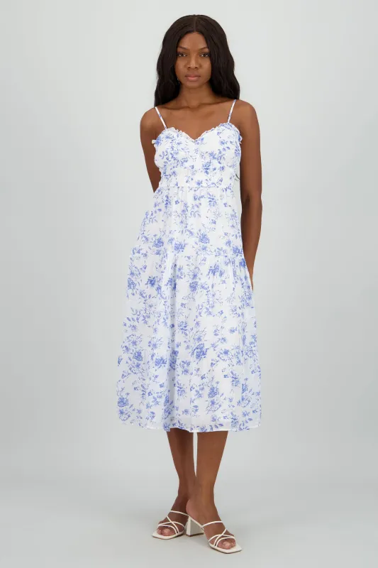 Vestido maxi deatlle floral sold by Shasa