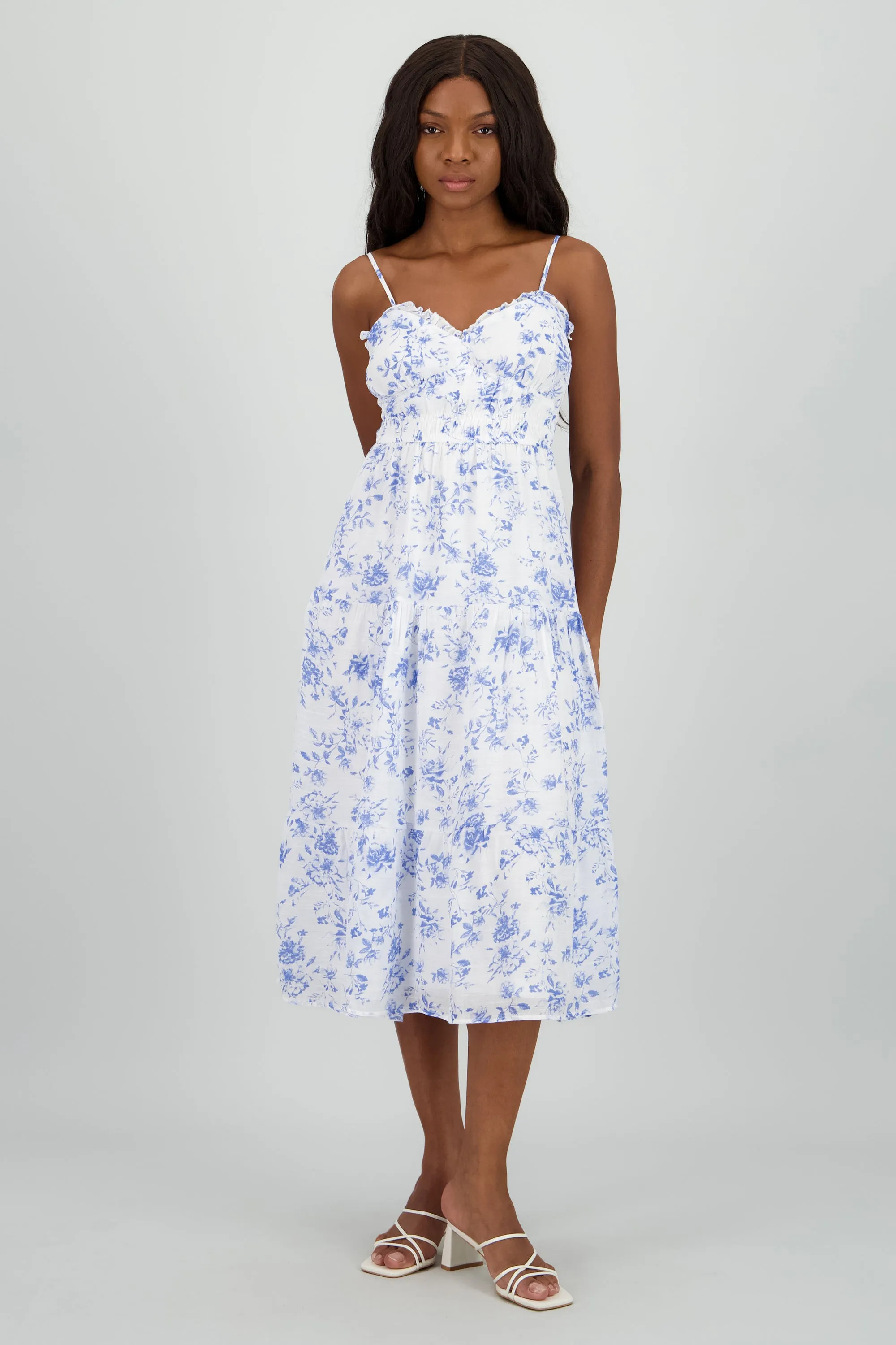 Vestido maxi deatlle floral sold by Shasa