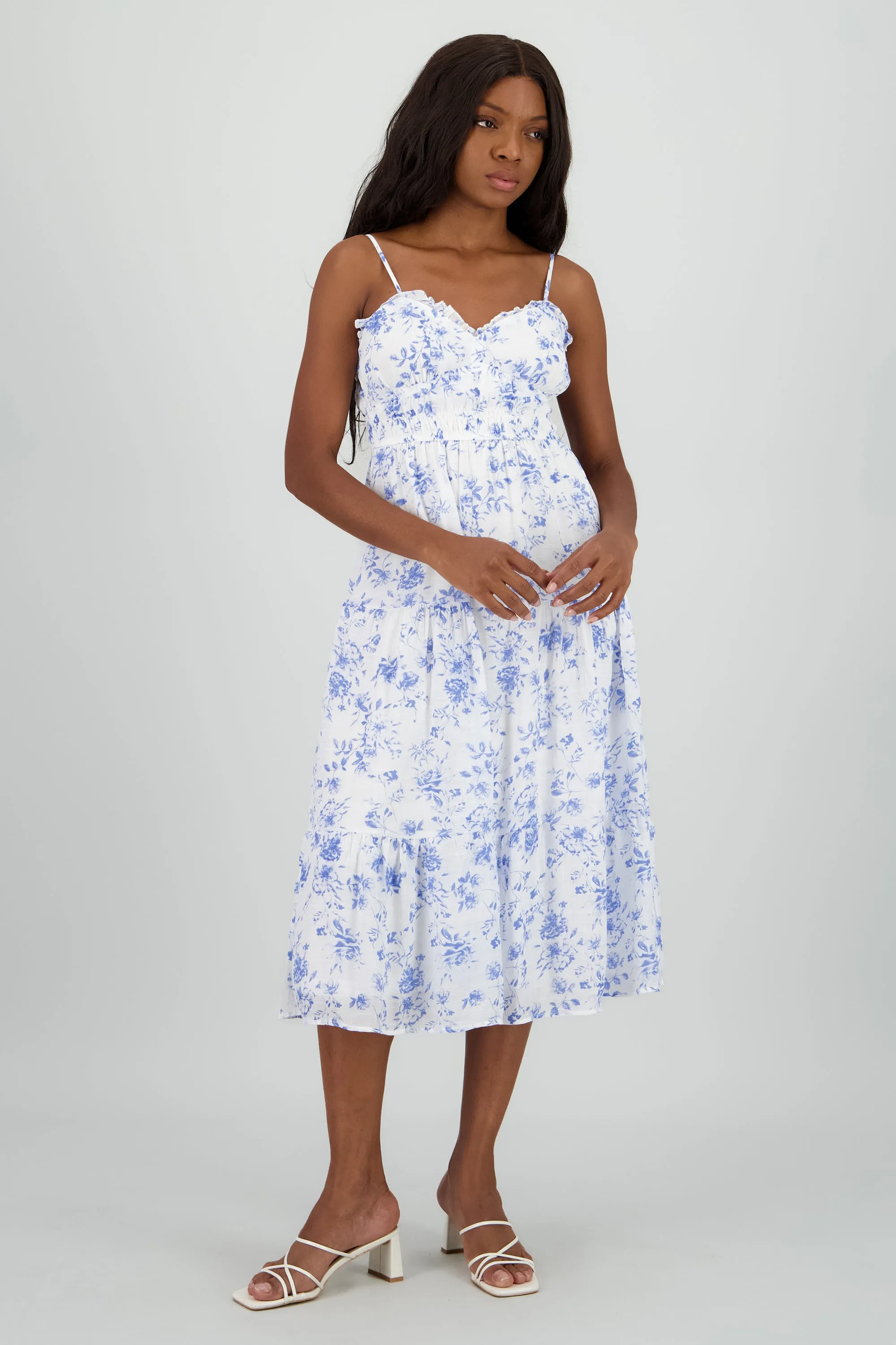 Vestido maxi deatlle floral sold by Shasa product image thumbnail 2