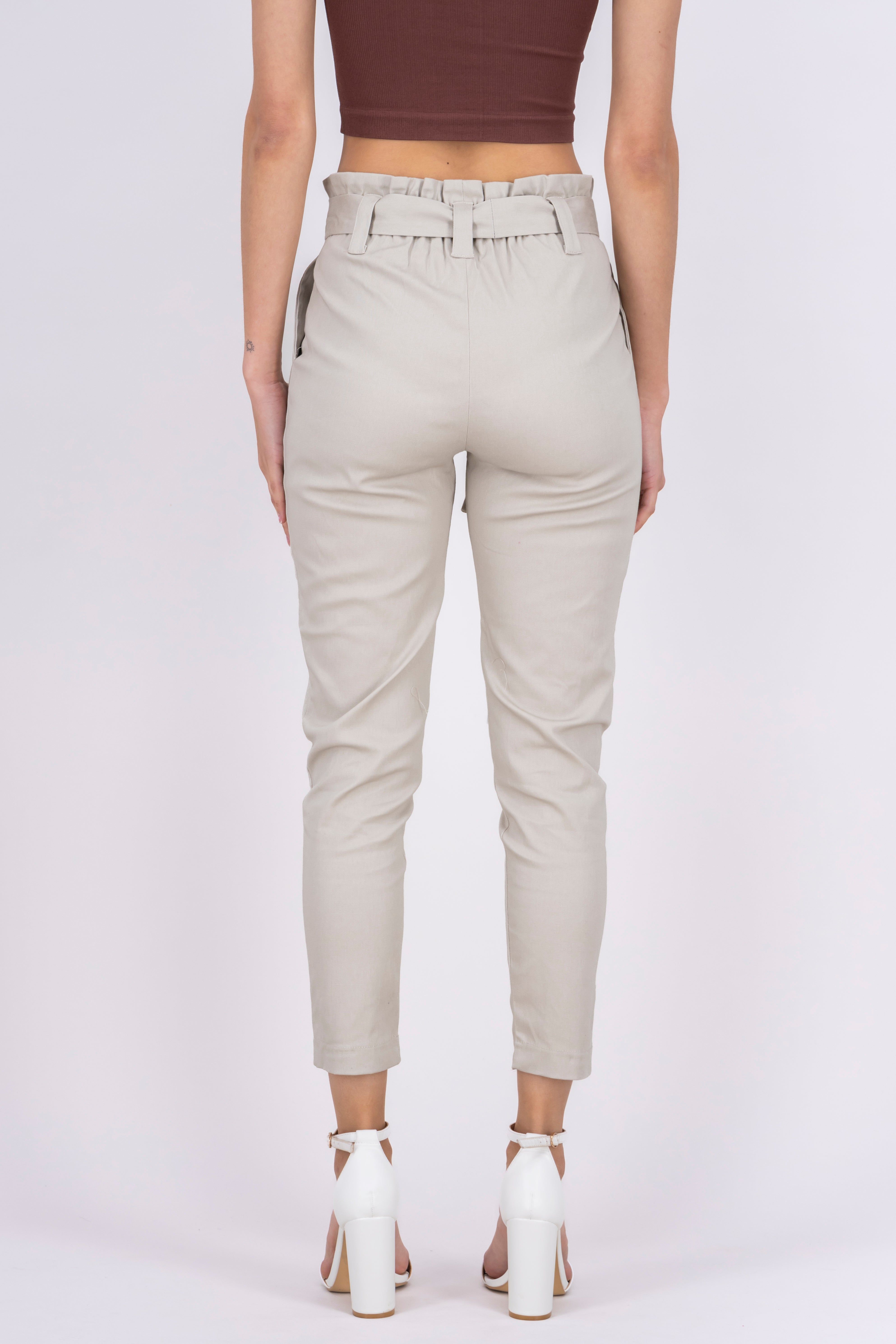 Pantalón Paper Bag Cinturón sold by Shasa product image thumbnail 4