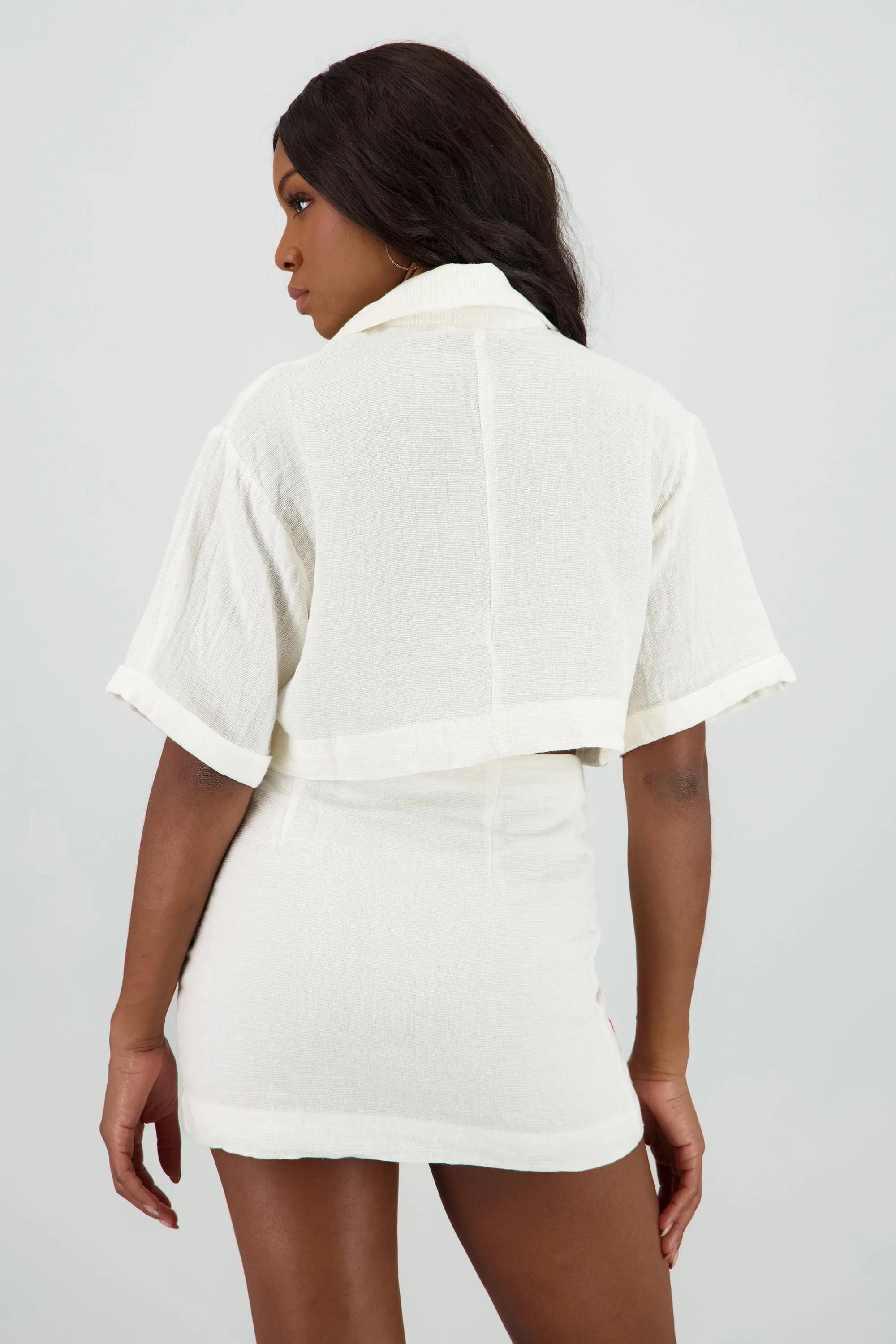 Camisa corta bordado sold by Shasa product image thumbnail 4