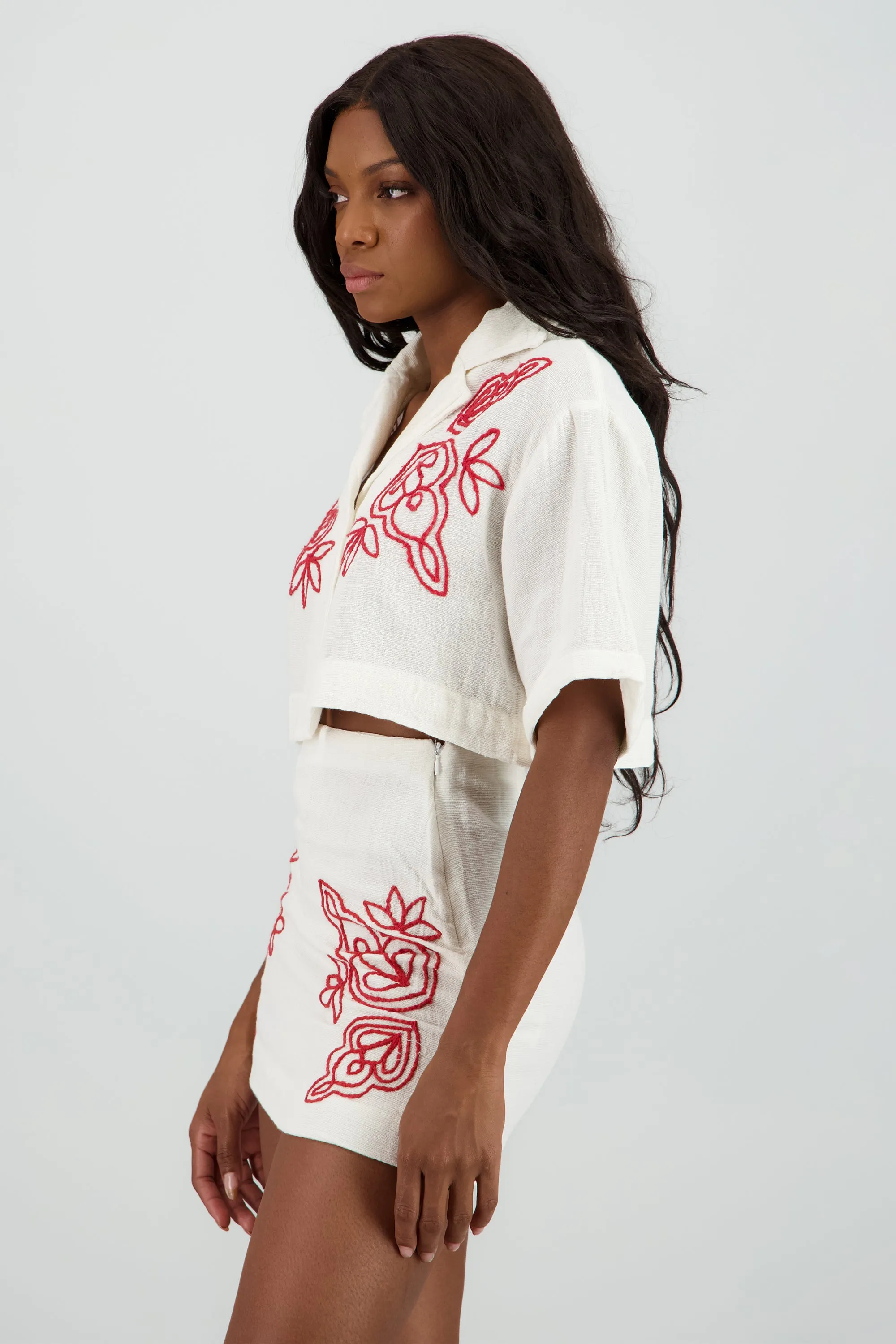 Camisa corta bordado sold by Shasa product image thumbnail 3