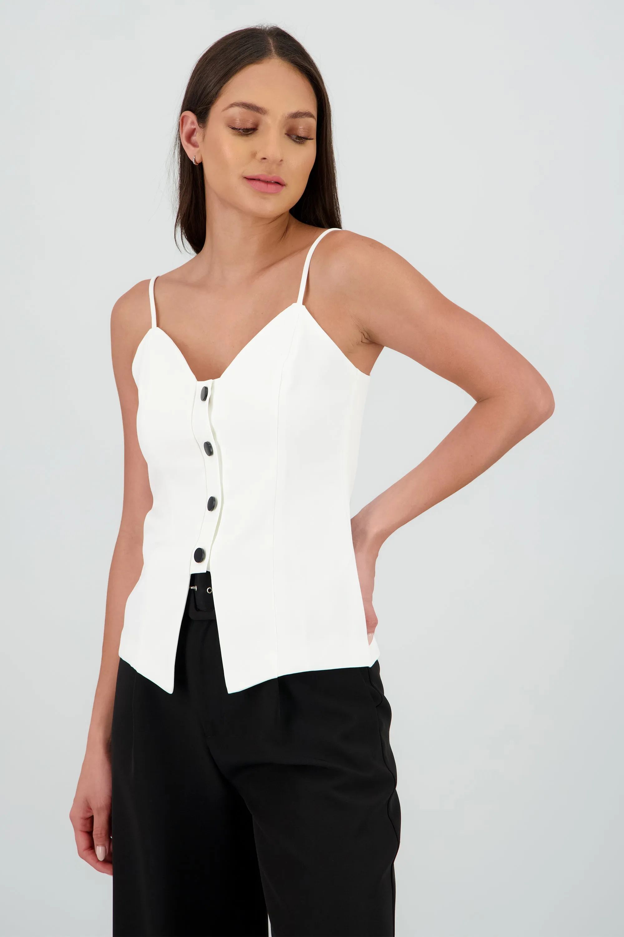 Top tirantes crepe sold by Shasa product image thumbnail 2