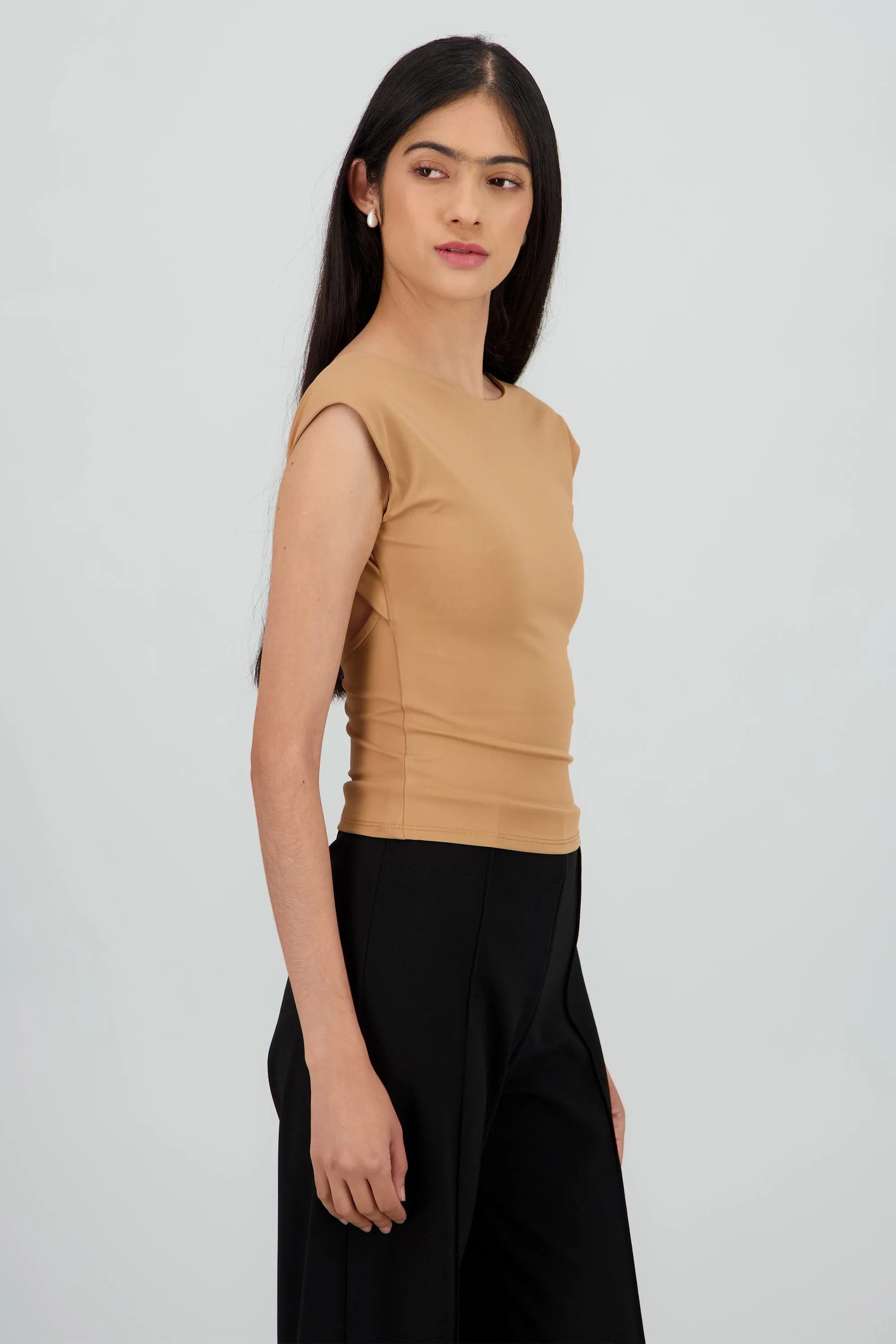 Top manga corta escote espalda sold by Shasa product image thumbnail 3