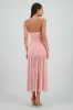 Vestido strapless detalle transparencia sold by Shasa