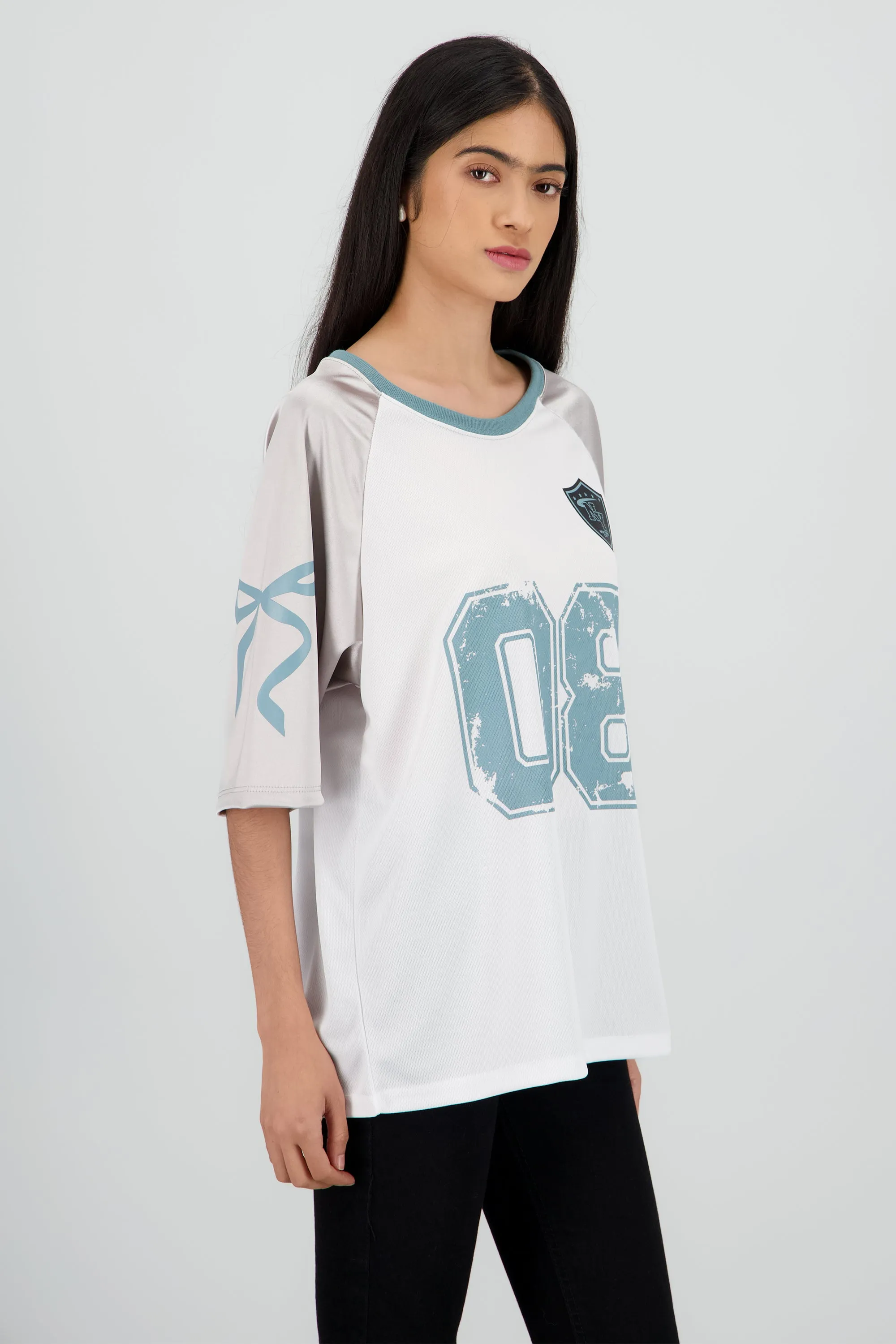 Playera deportiva contraste mangas sold by Shasa product image thumbnail 3