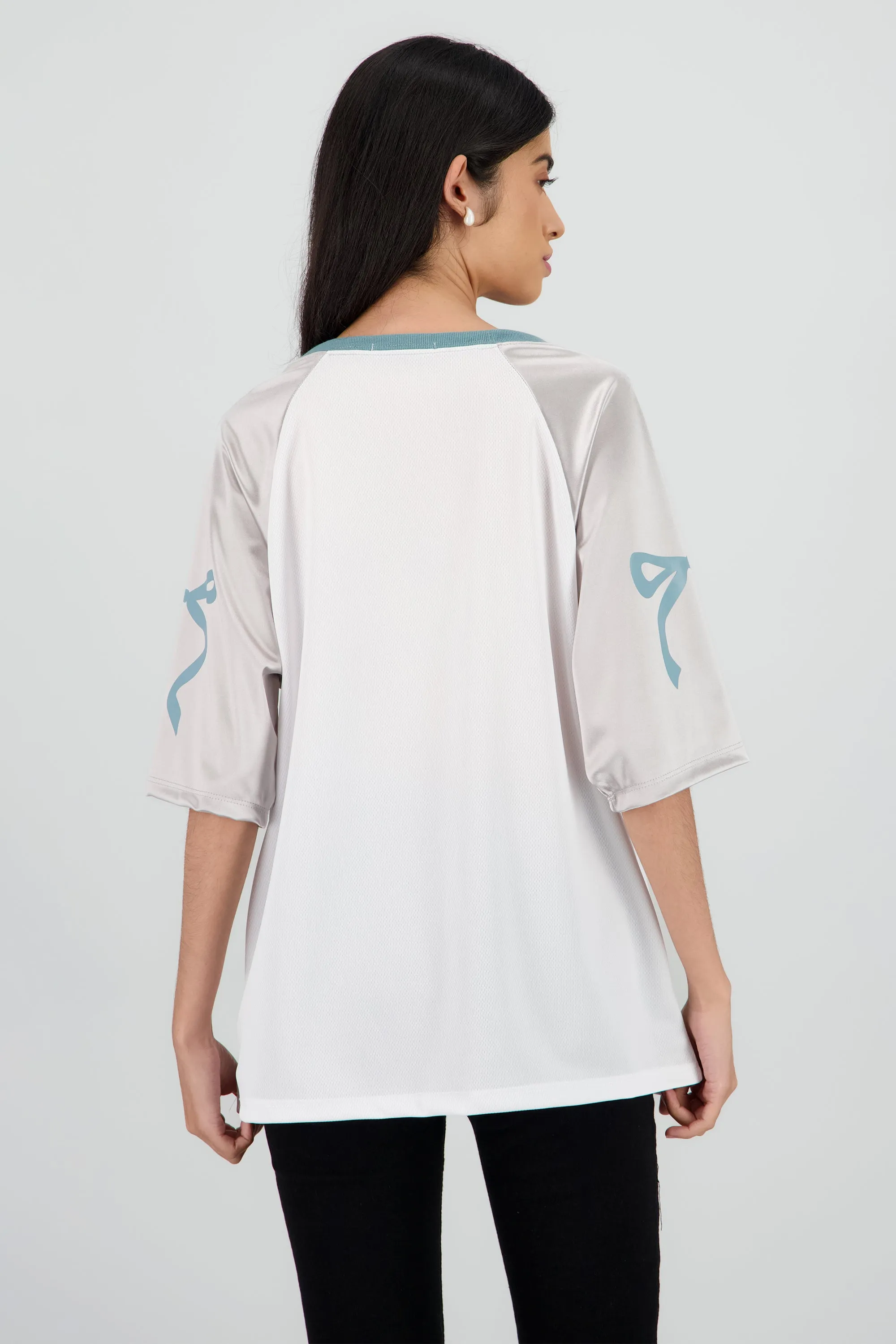 Playera deportiva contraste mangas sold by Shasa product image thumbnail 4