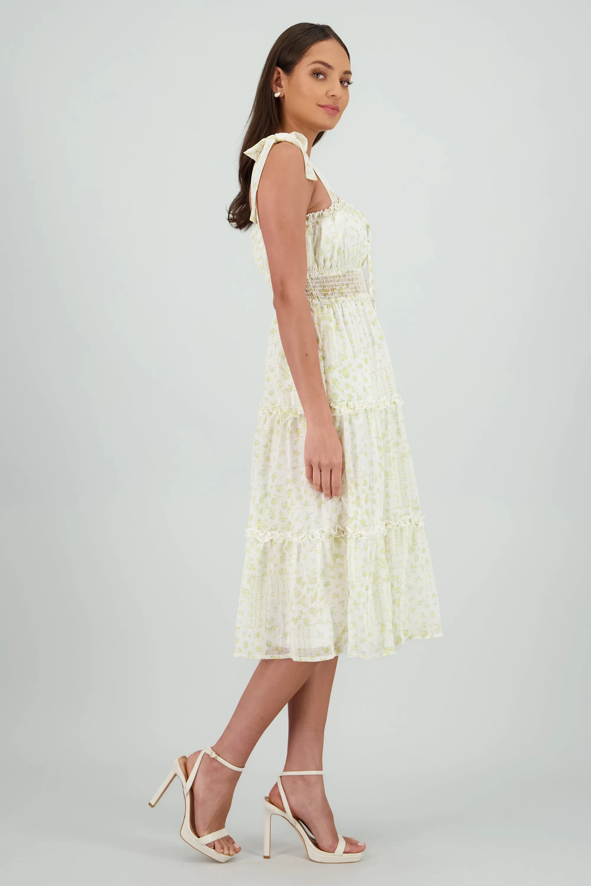 Vestido maxi estampado flores sold by Shasa product image thumbnail 3