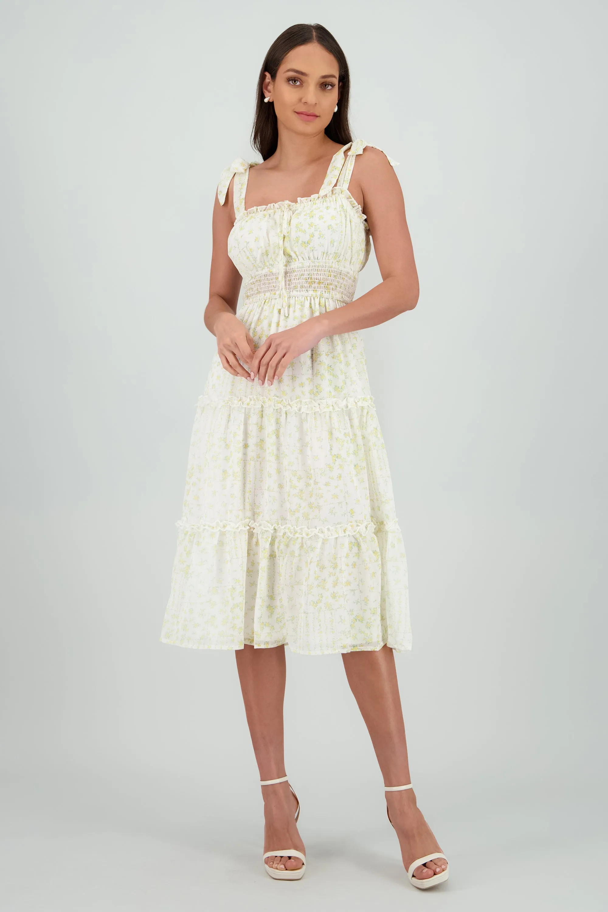 Vestido maxi estampado flores sold by Shasa product image thumbnail 2