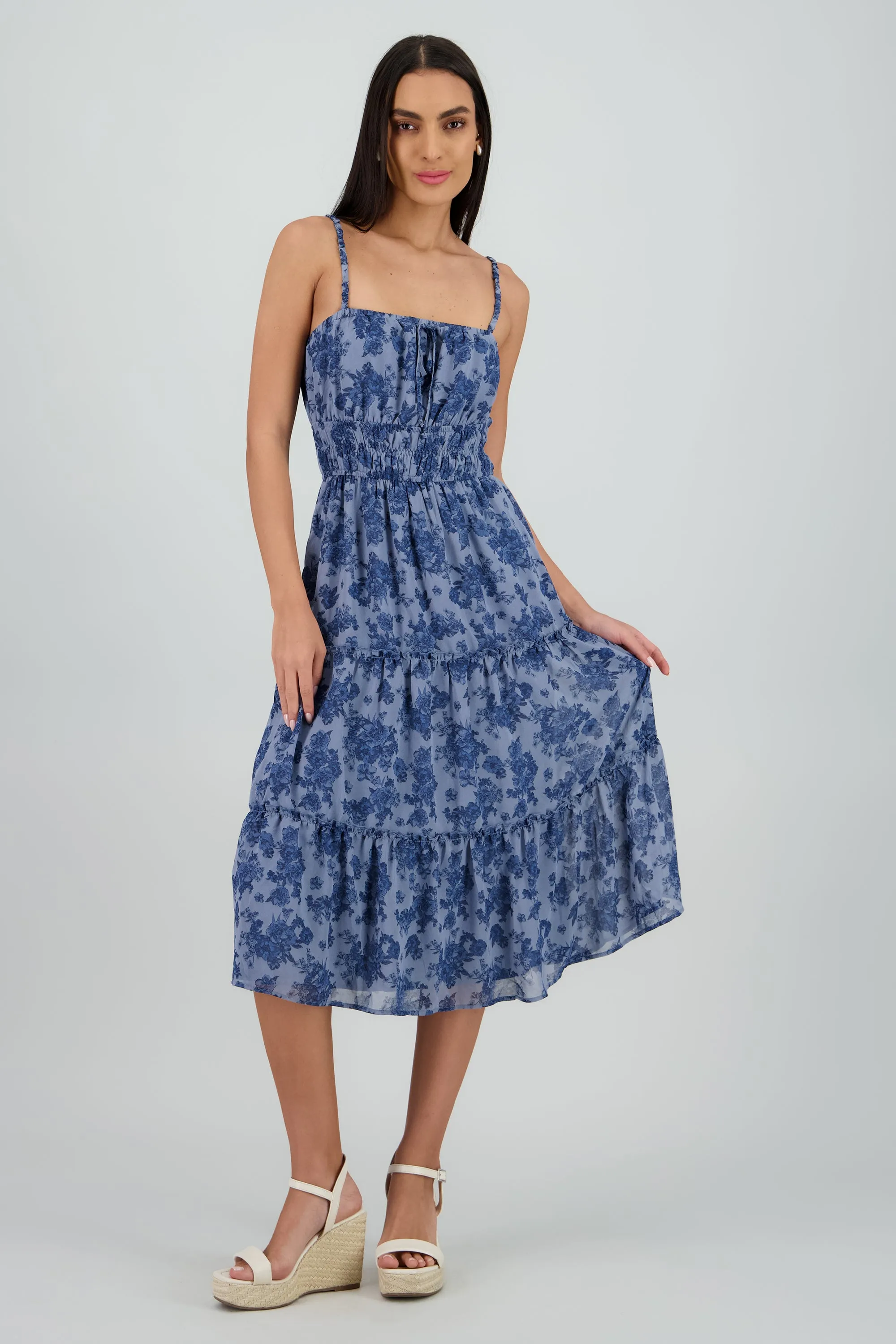 Vestido maxi tirantes detalle frunce sold by Shasa product image thumbnail 2