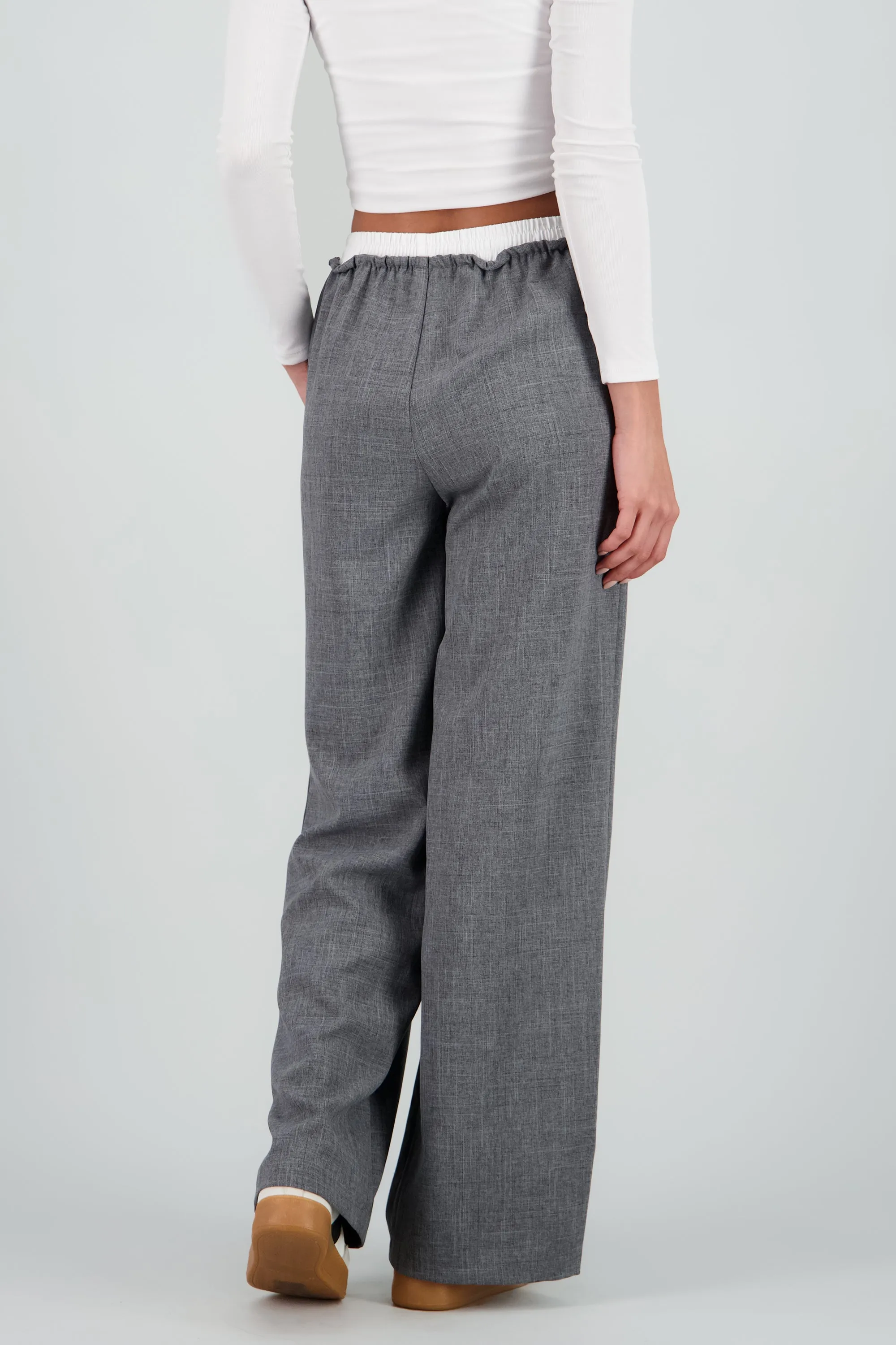Pantalon amplio detalle pretin doble sold by Shasa product image thumbnail 4