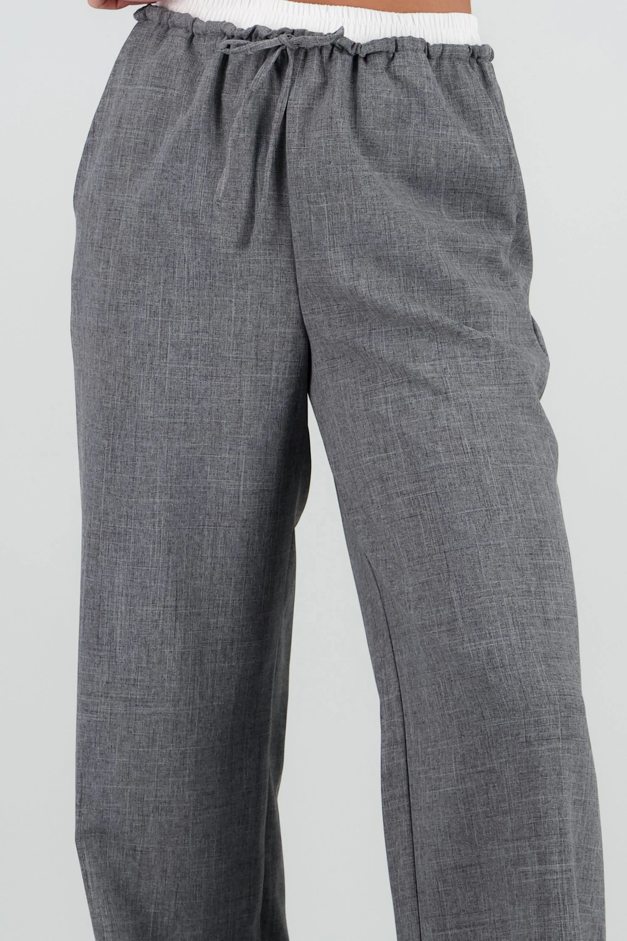 Pantalon amplio detalle pretin doble sold by Shasa product image thumbnail 5