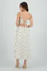 Vestido midi flores con abertura sold by Shasa