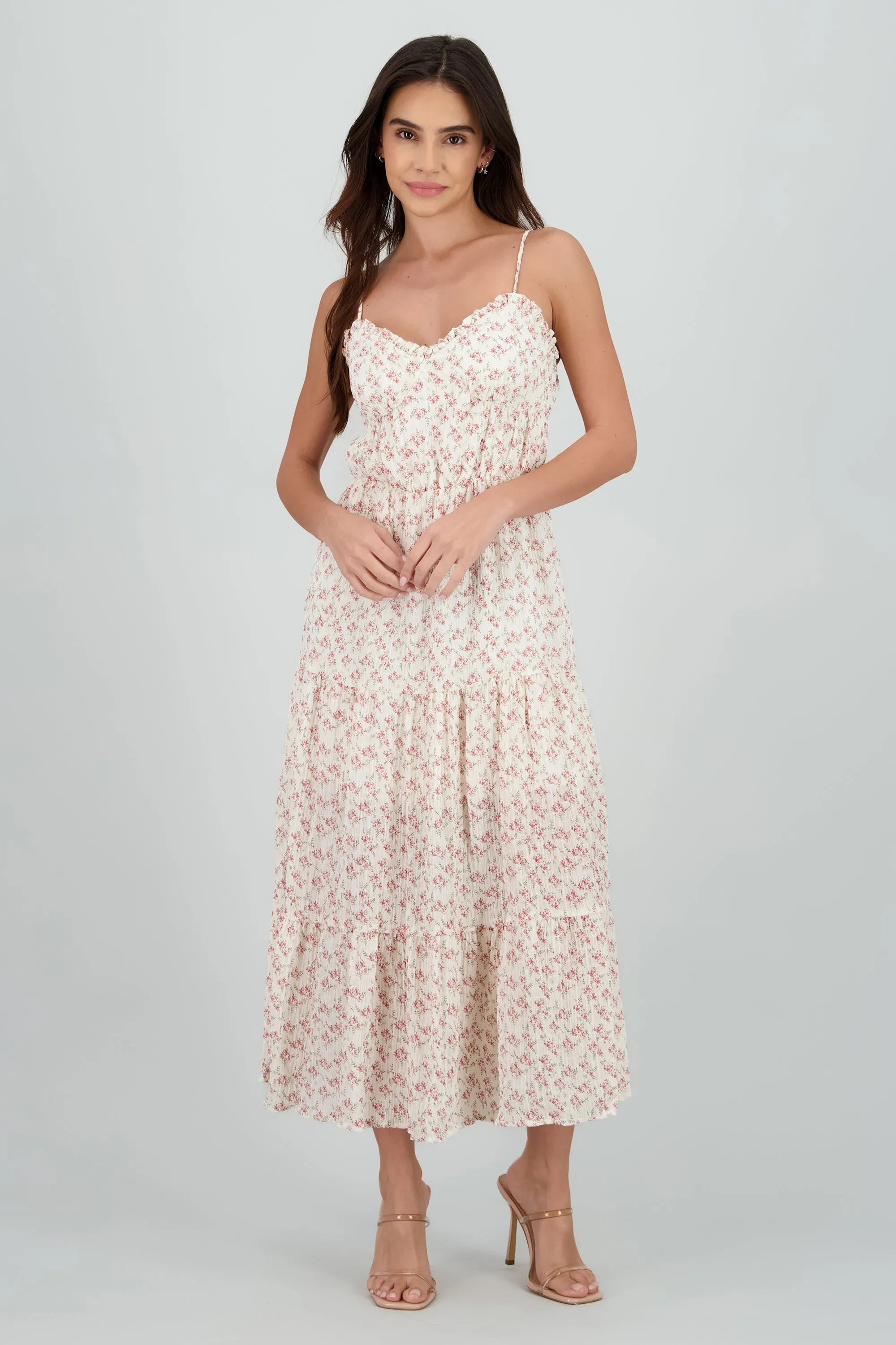 Vestido maxi mini flores tirantes sold by Shasa product image thumbnail 2