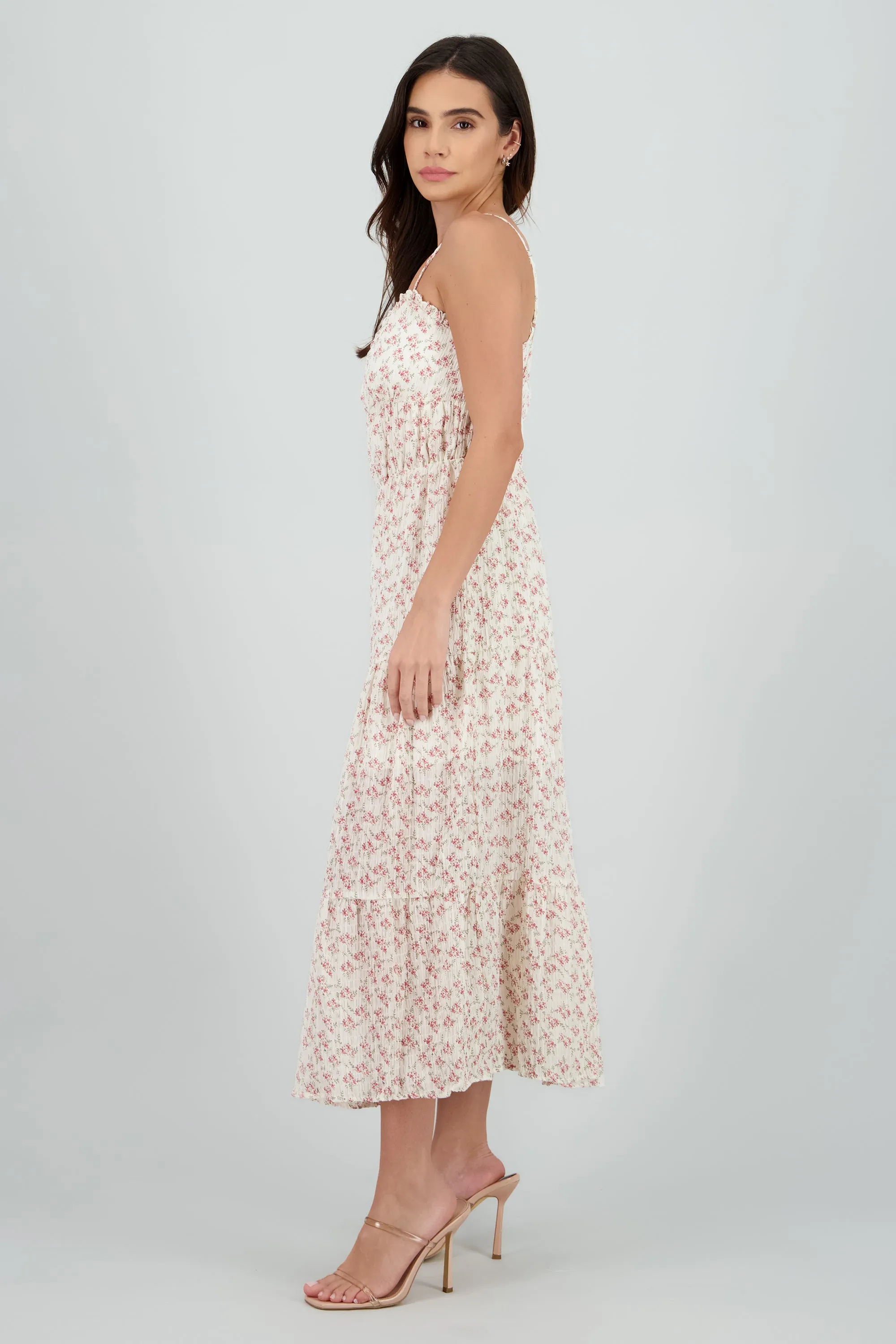 Vestido maxi mini flores tirantes sold by Shasa product image thumbnail 3