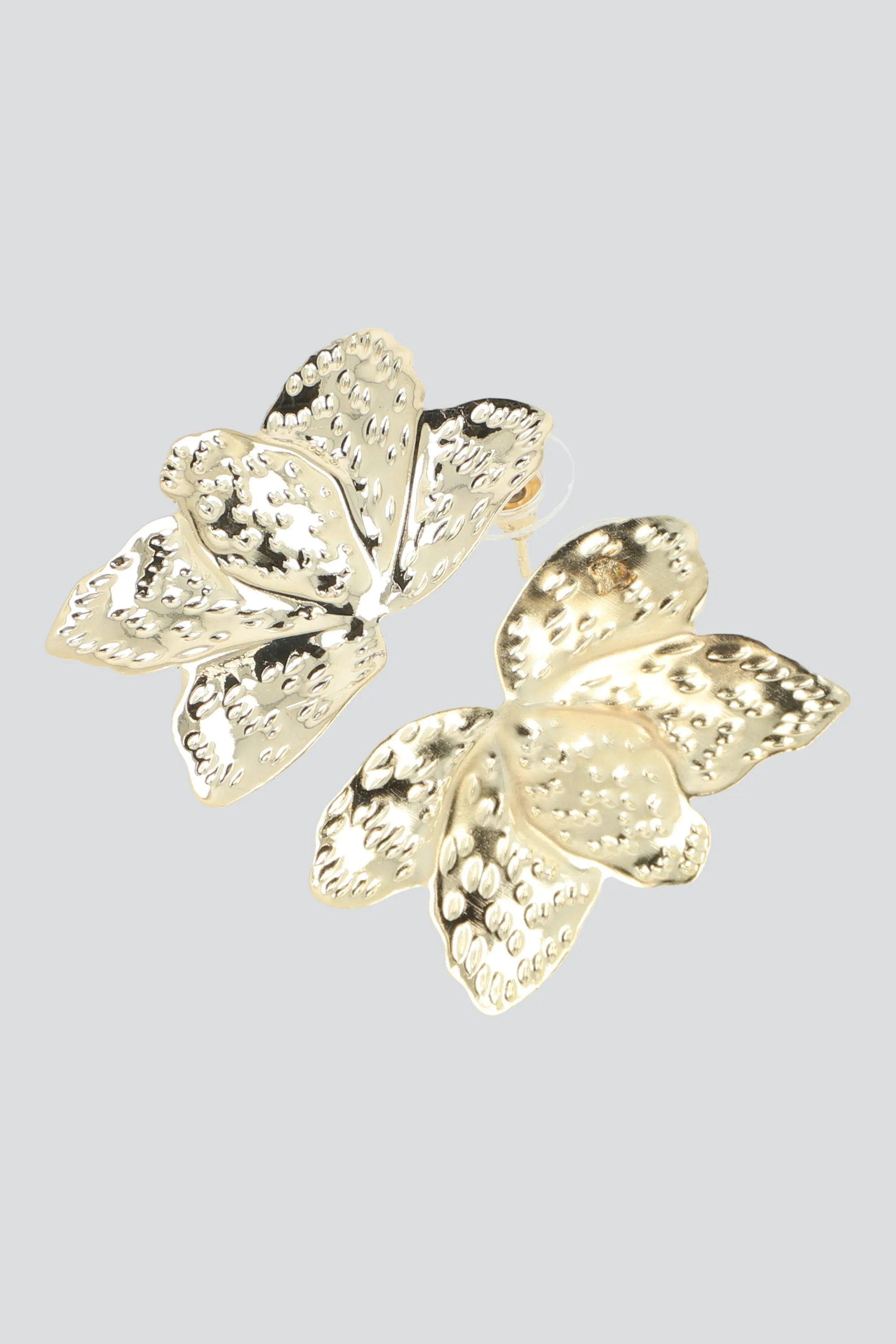 ARETES PETALOS ABANICO METAL sold by Shasa product image thumbnail 2